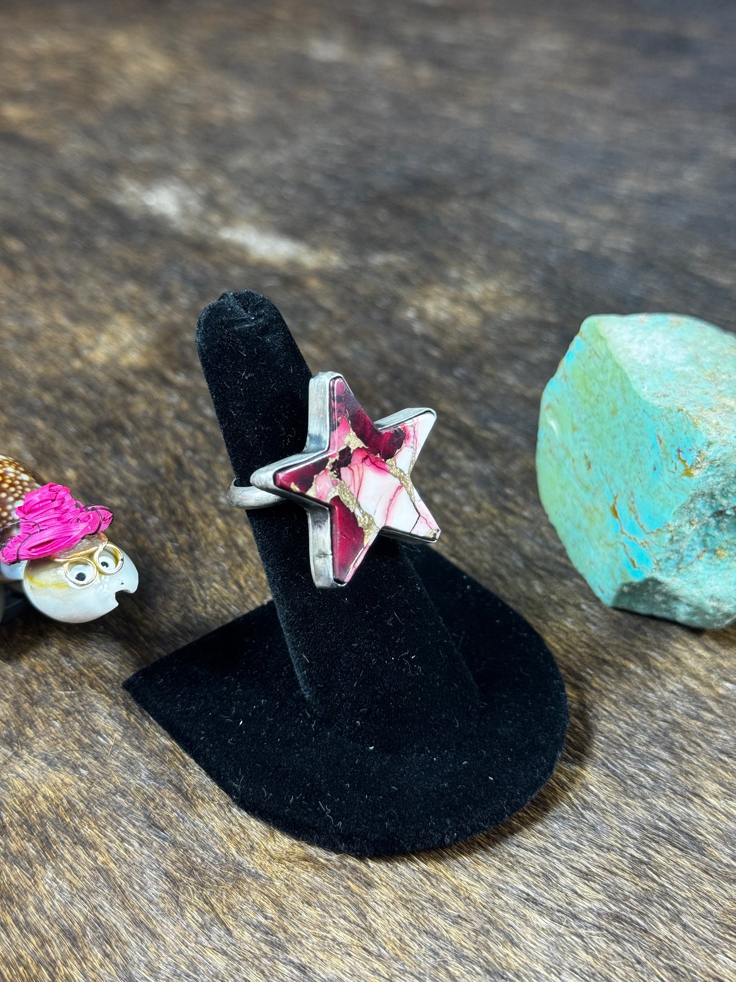 Dalia rose star ring
