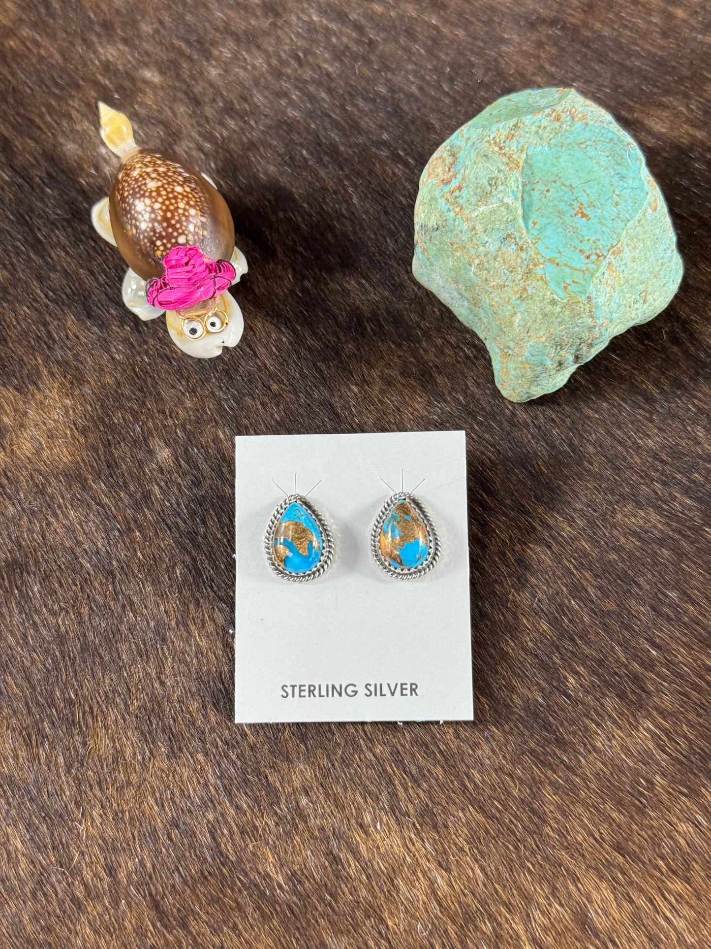 Orange Krush Teardrop Earrings