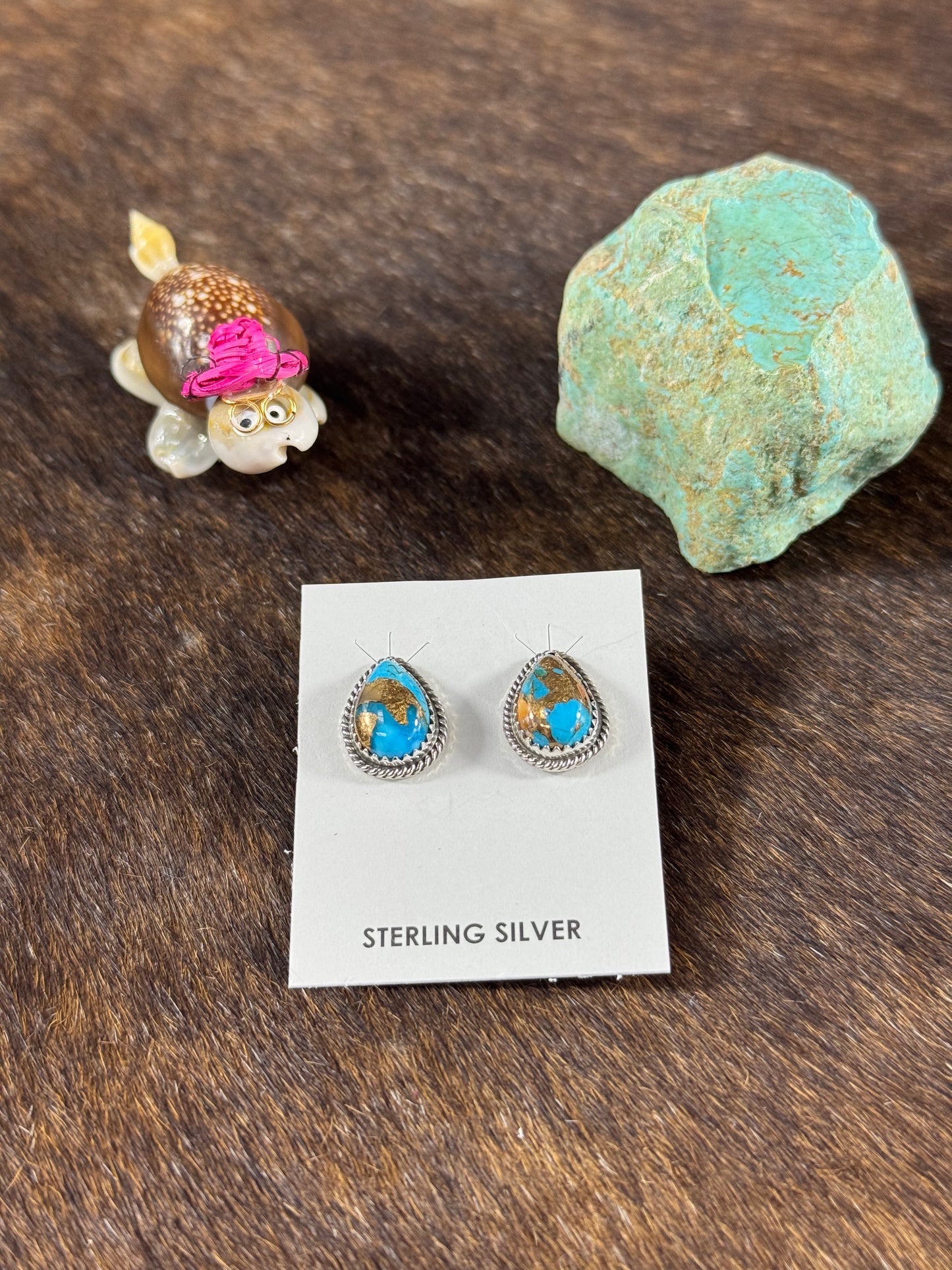 Orange Krush Teardrop Earrings