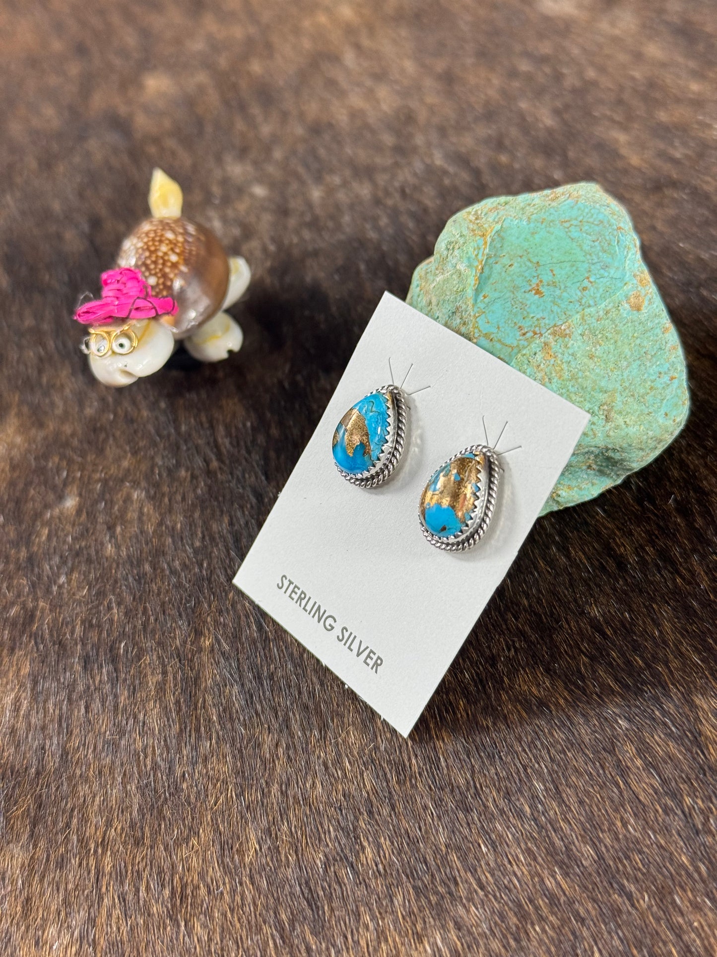 Orange Krush Teardrop Earrings