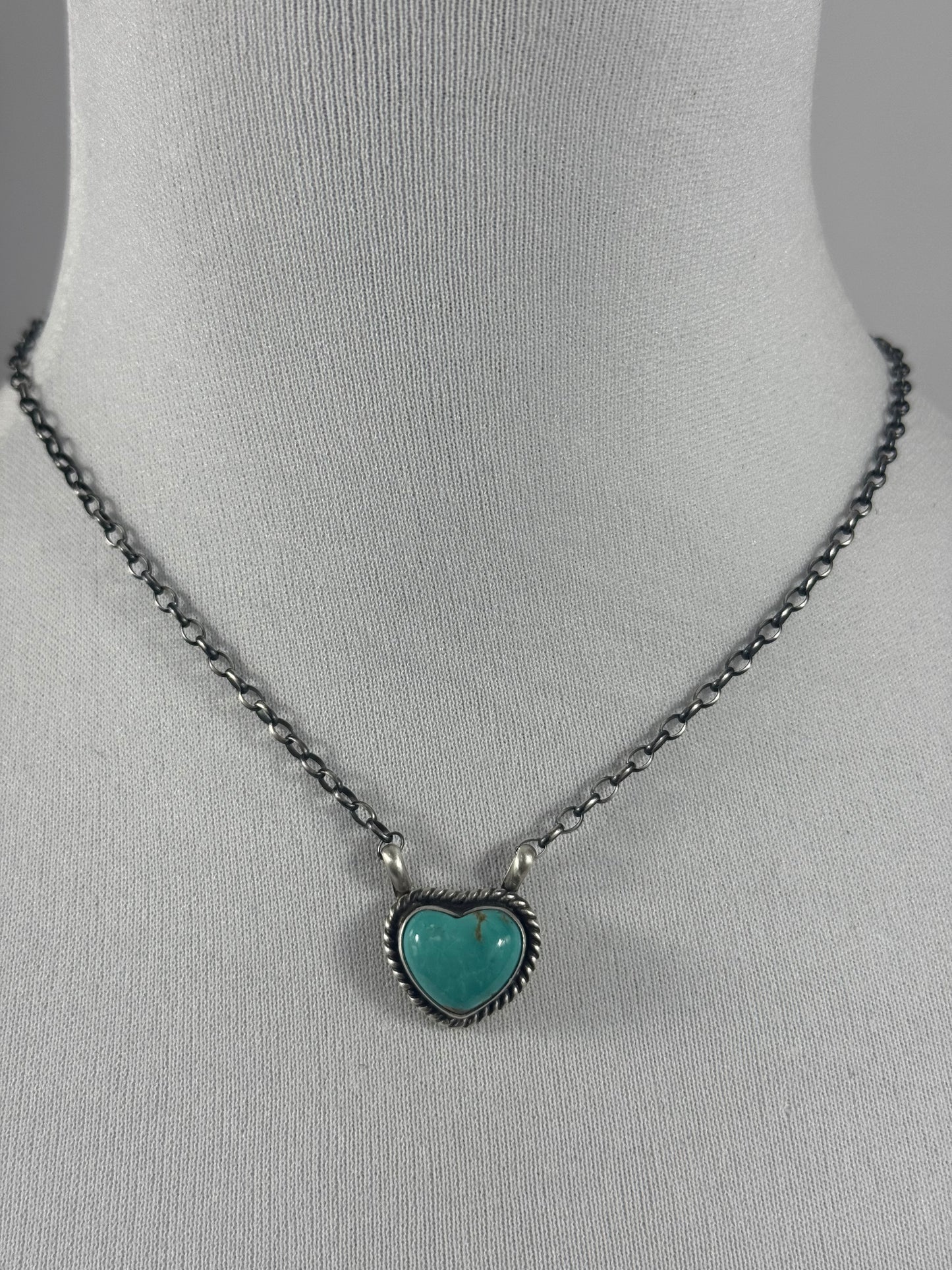 Kingman Heart Necklace