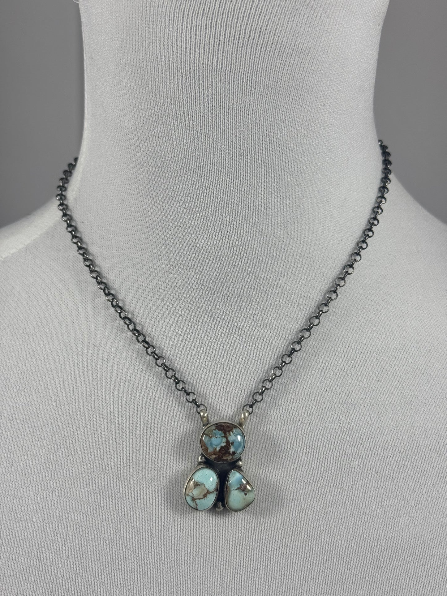 Golden Hills Fixed Pendant Necklace