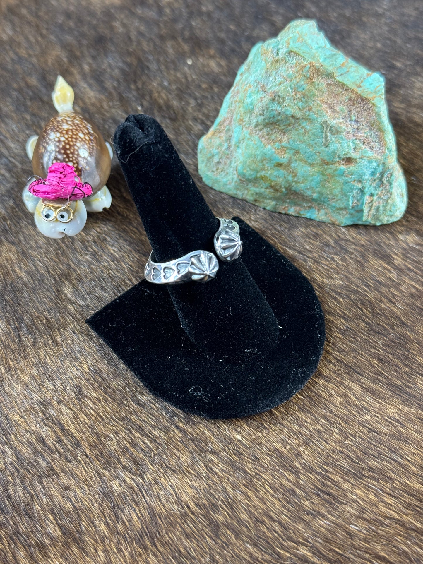 Sunshine and Delayne Reeves Horseshoe Rings
