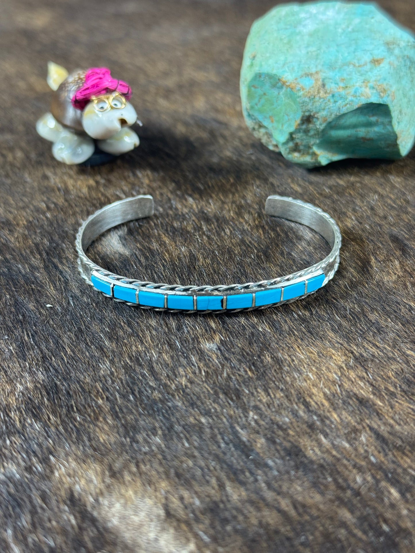 Kingman Inlay Bracelet