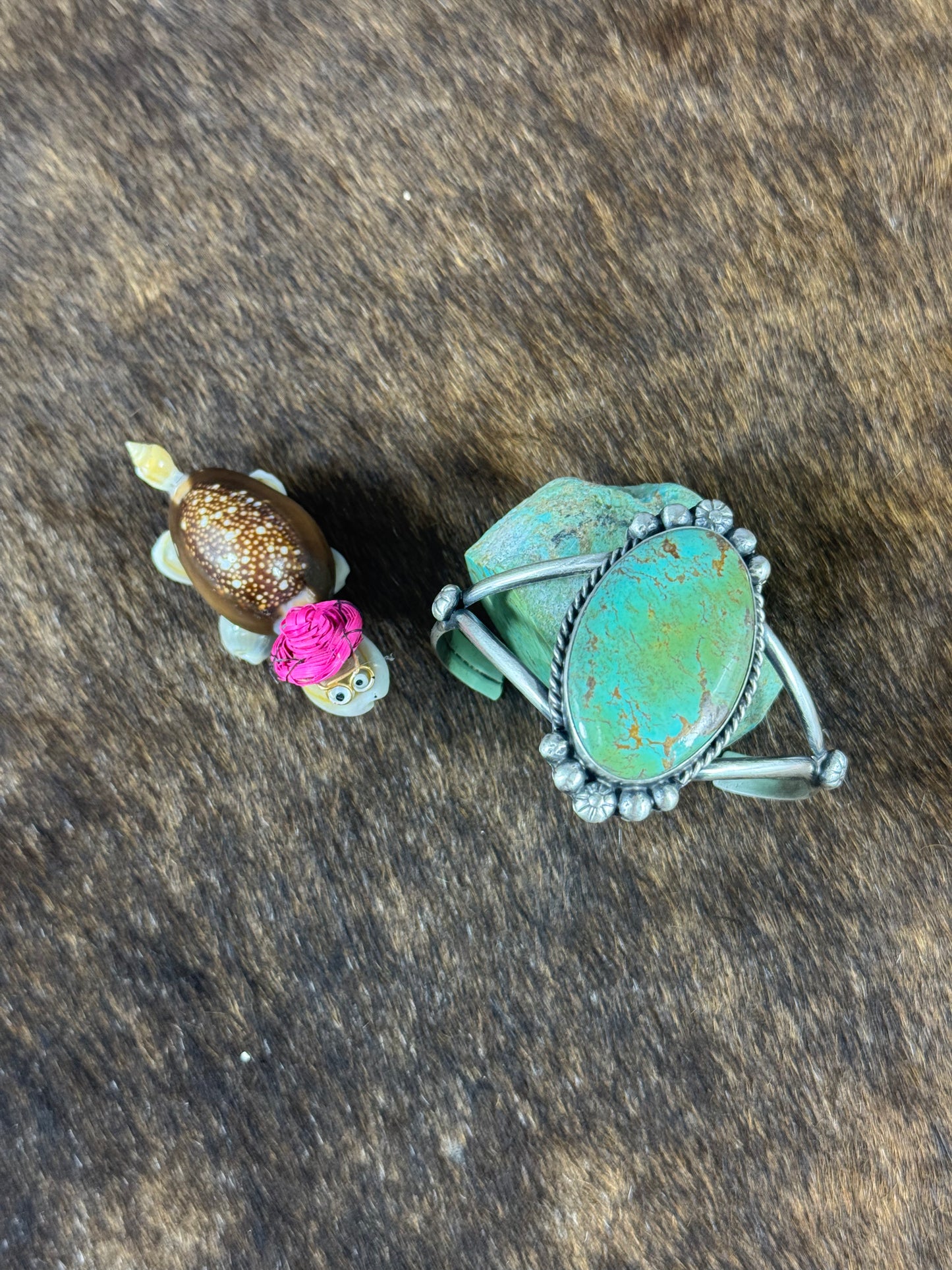 Kingman Large Stone Cuff