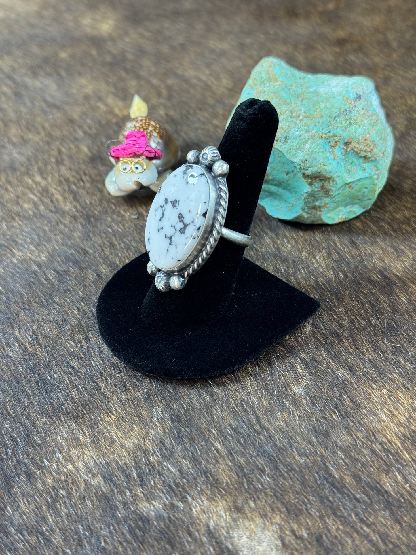 White Buffalo Ring