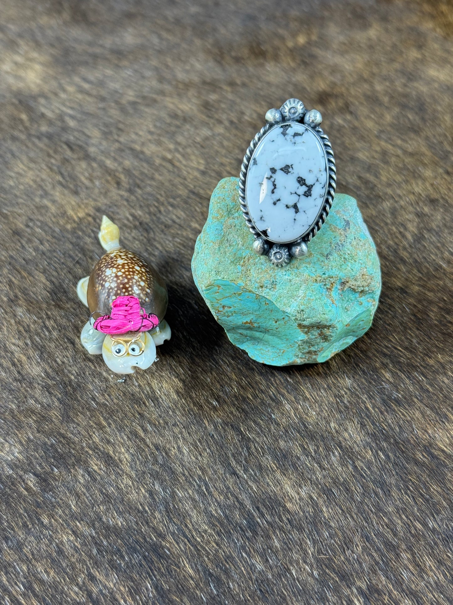 White Buffalo Ring