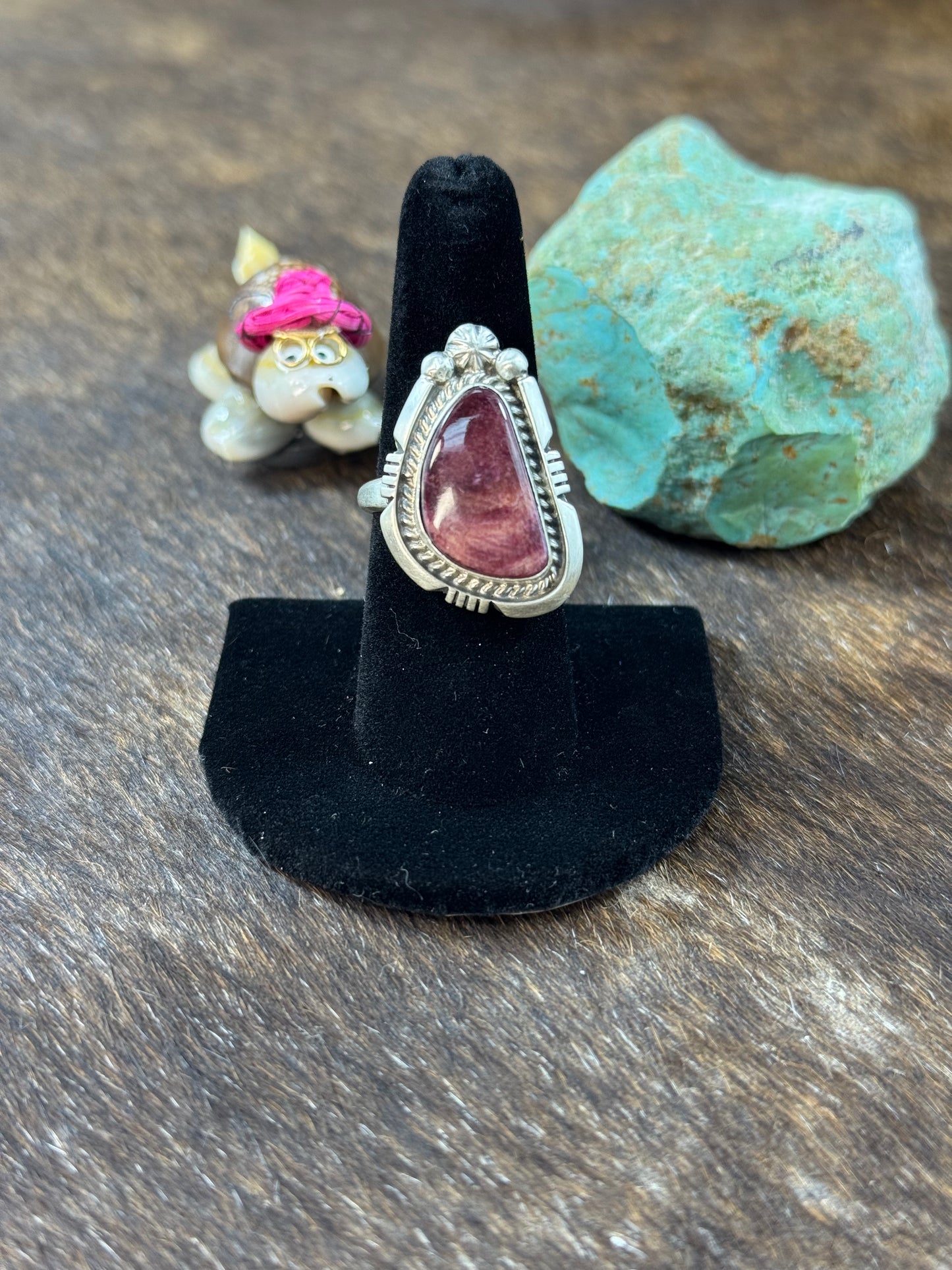 Purple Spiny Ring