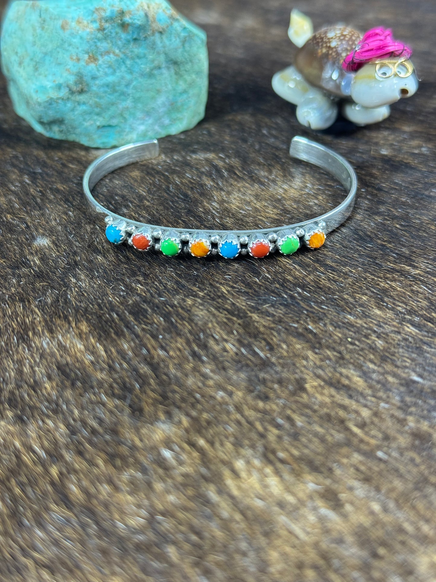 Multi Color Circle Bracelet