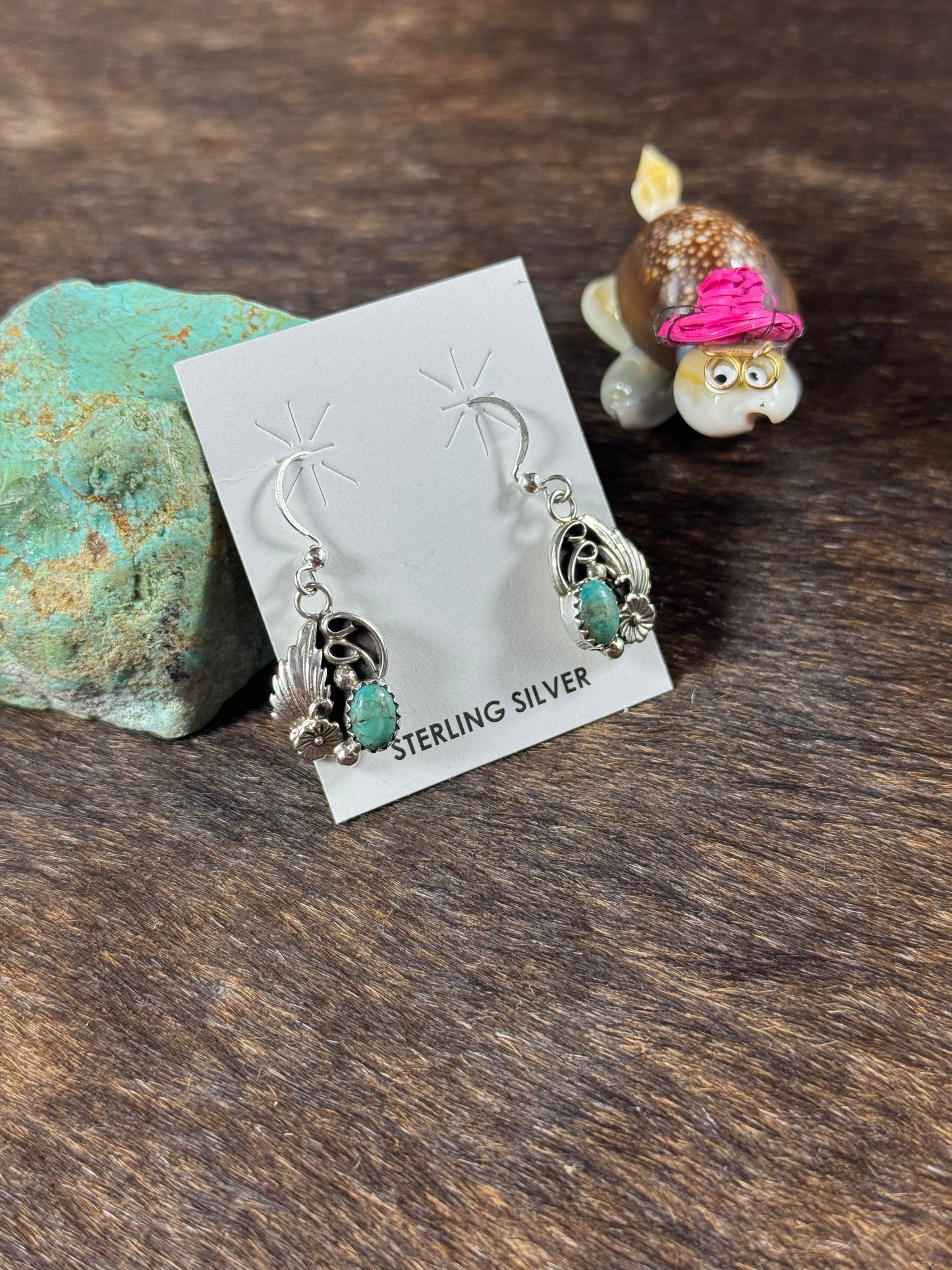 Kingman Leaf Dangle Earring