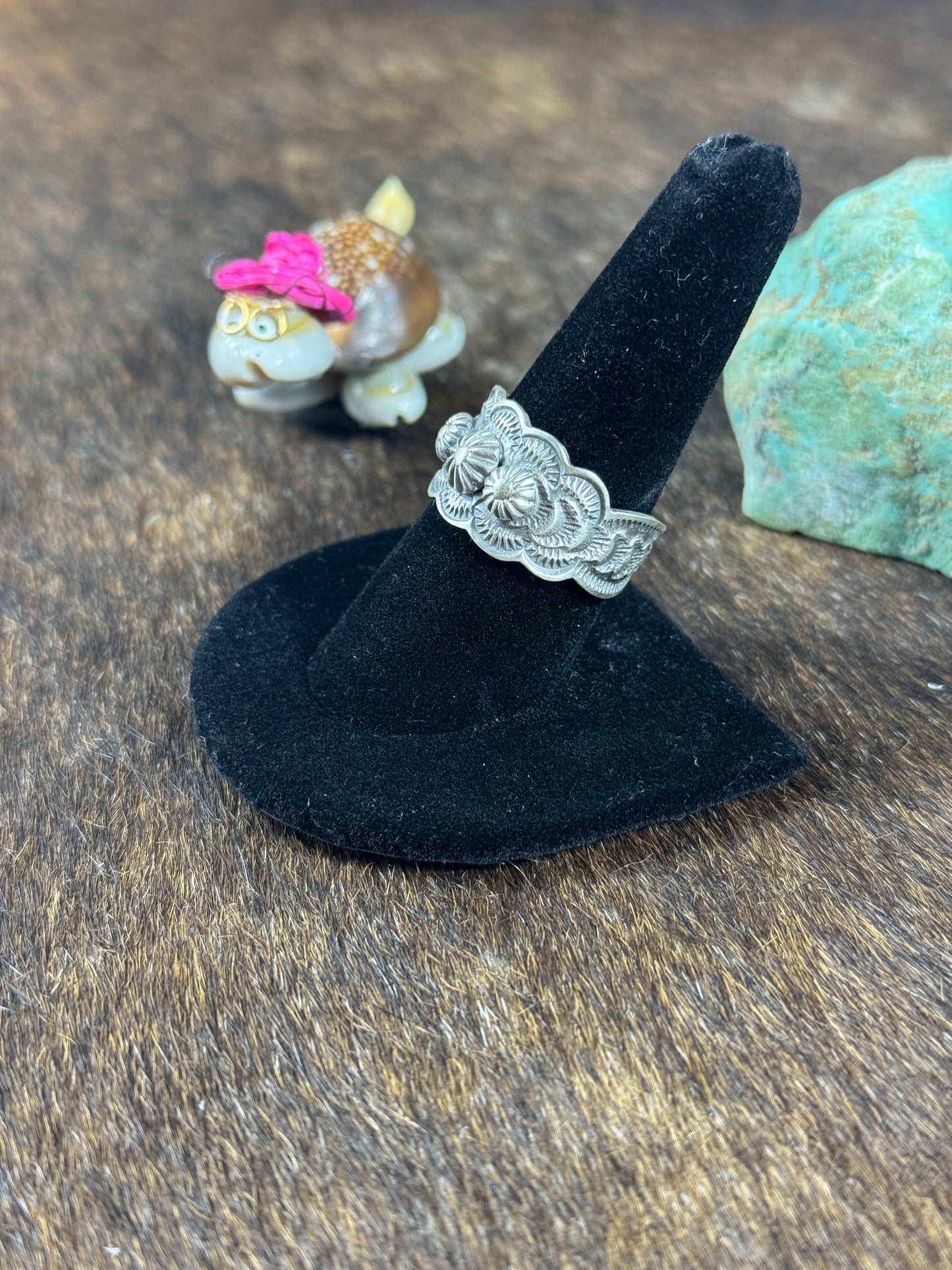 Bennie Ramone Stamp Ring
