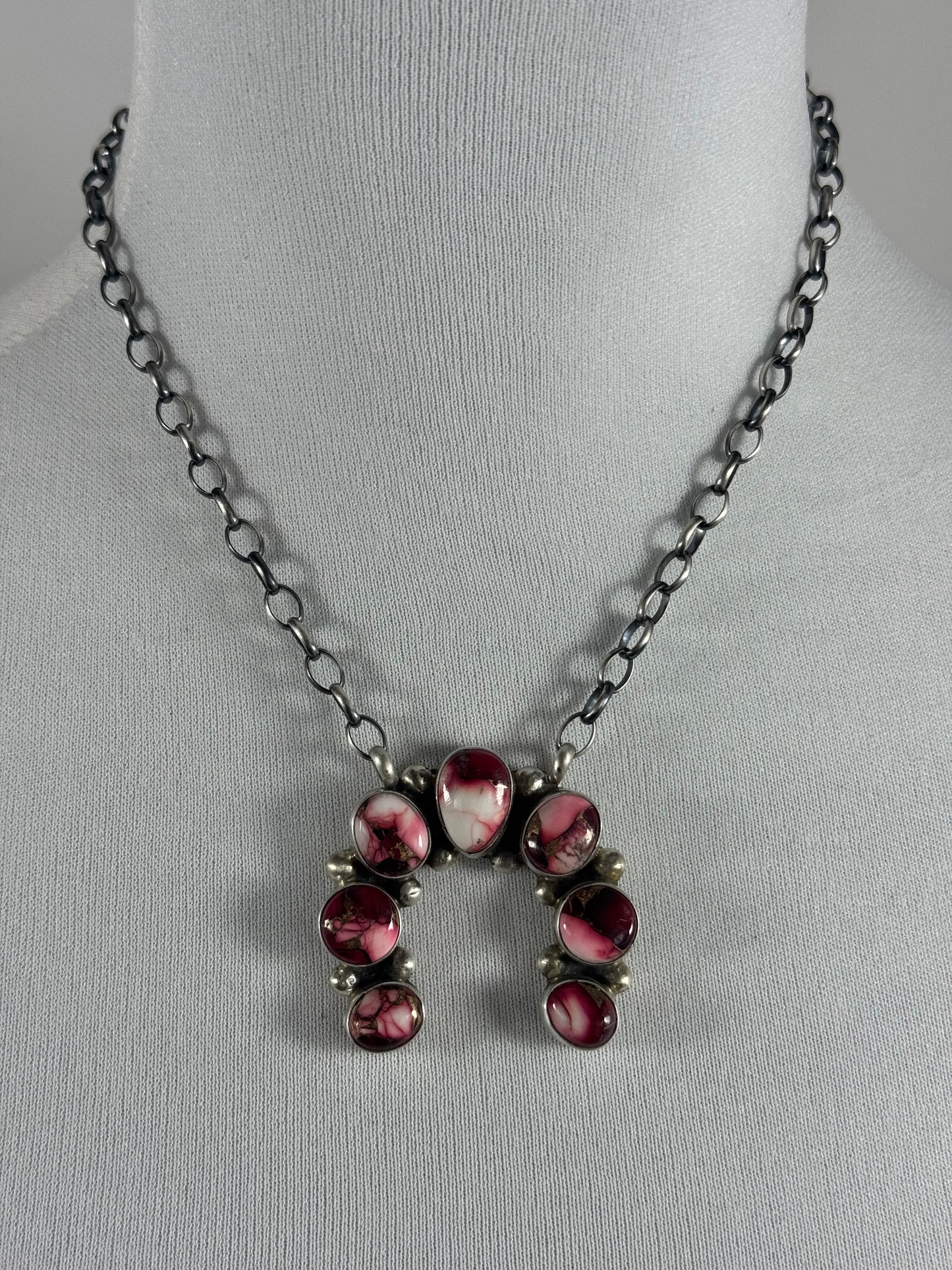 Dahlia Rose Naja Fixed Pendant Necklace