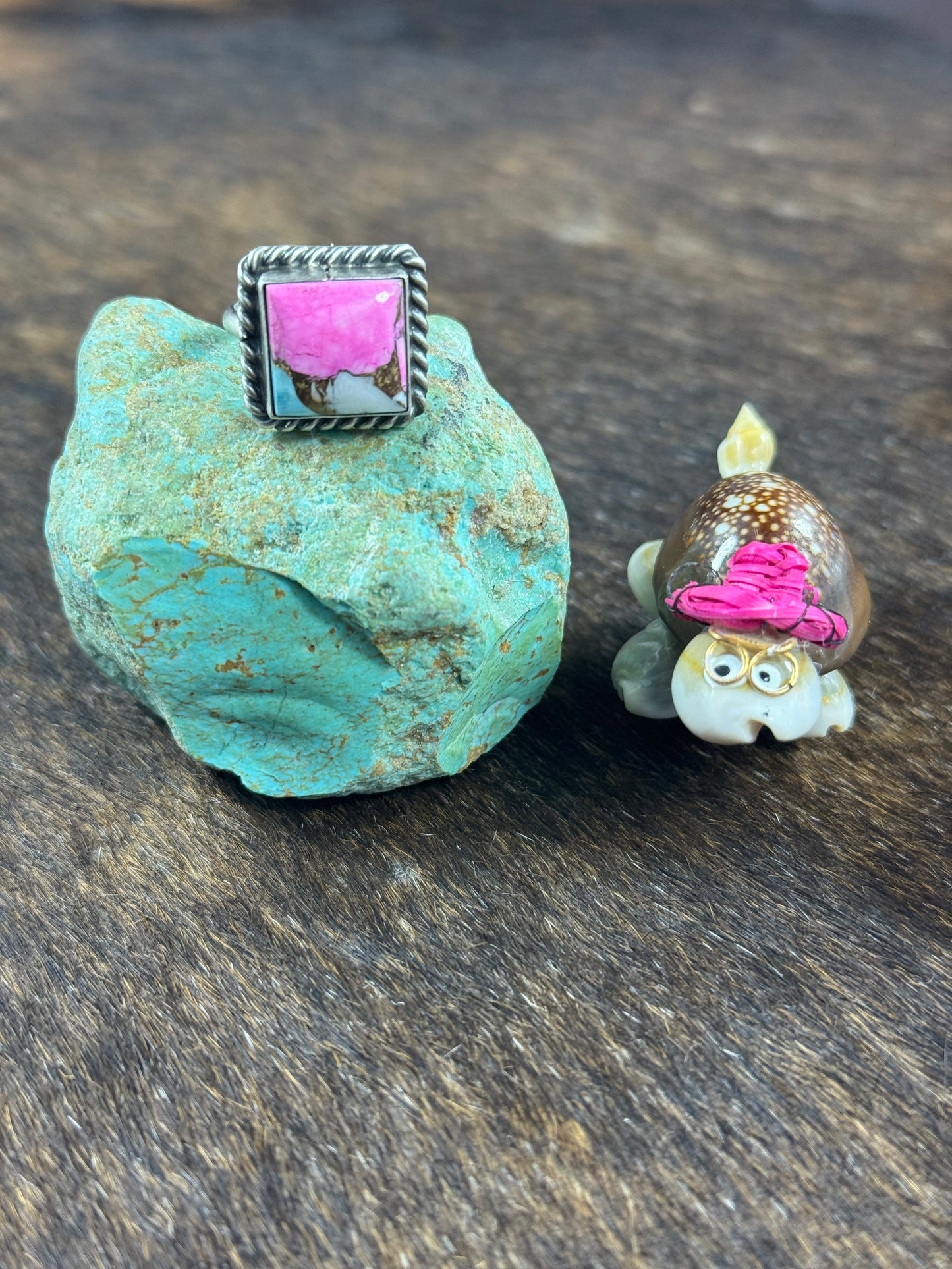 Cotton Candy Square Ring