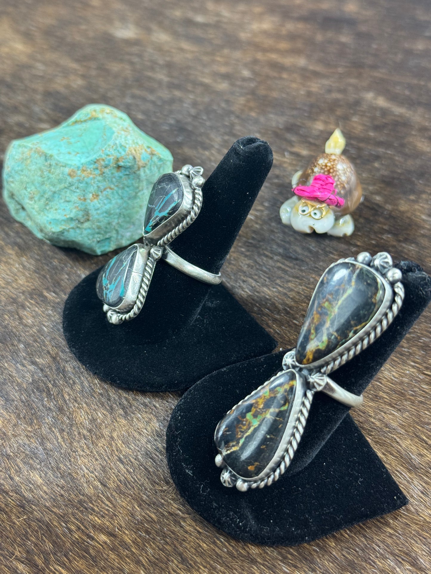 Black Jack Two Stone Rings