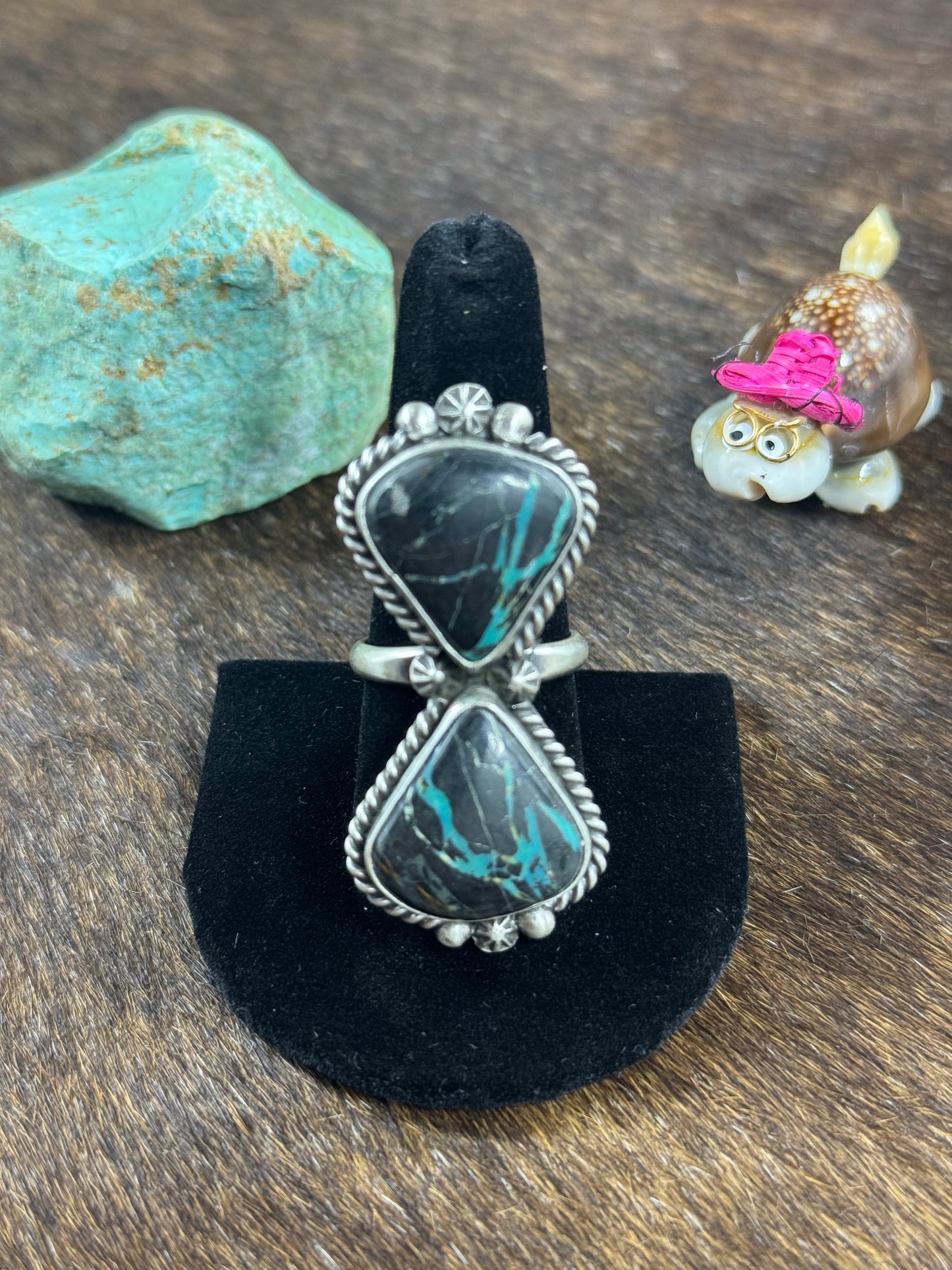 Black Jack Two Stone Rings