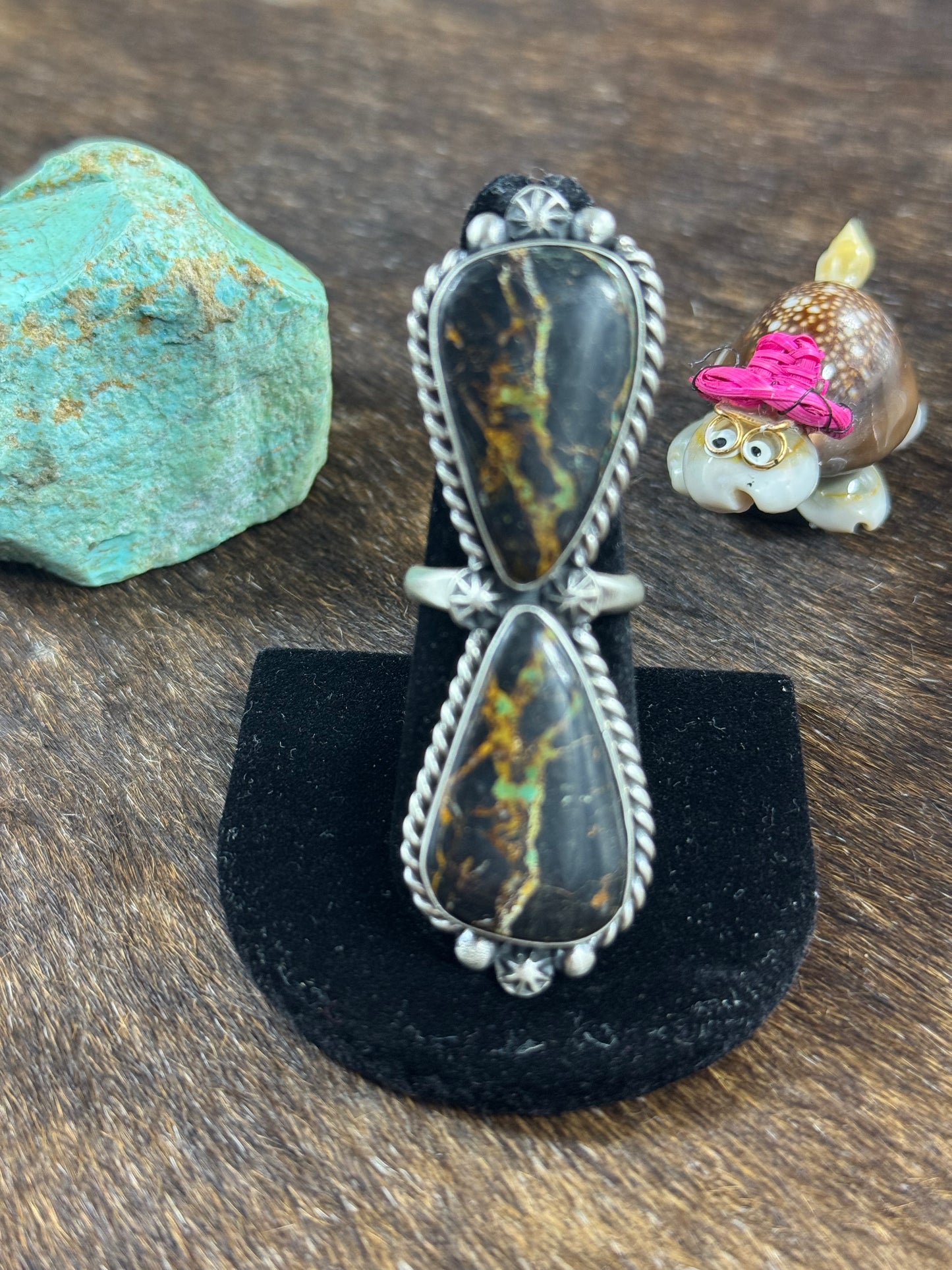 Black Jack Two Stone Rings