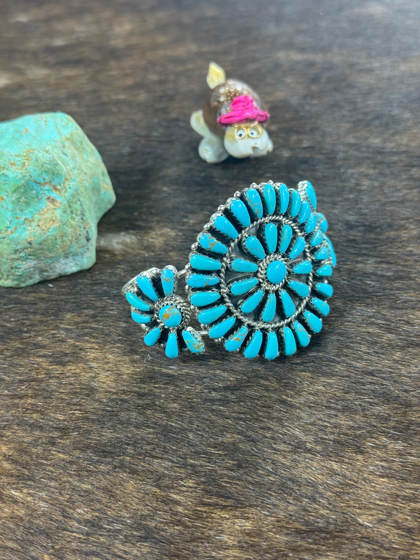 Kingman Cluster Bracelet