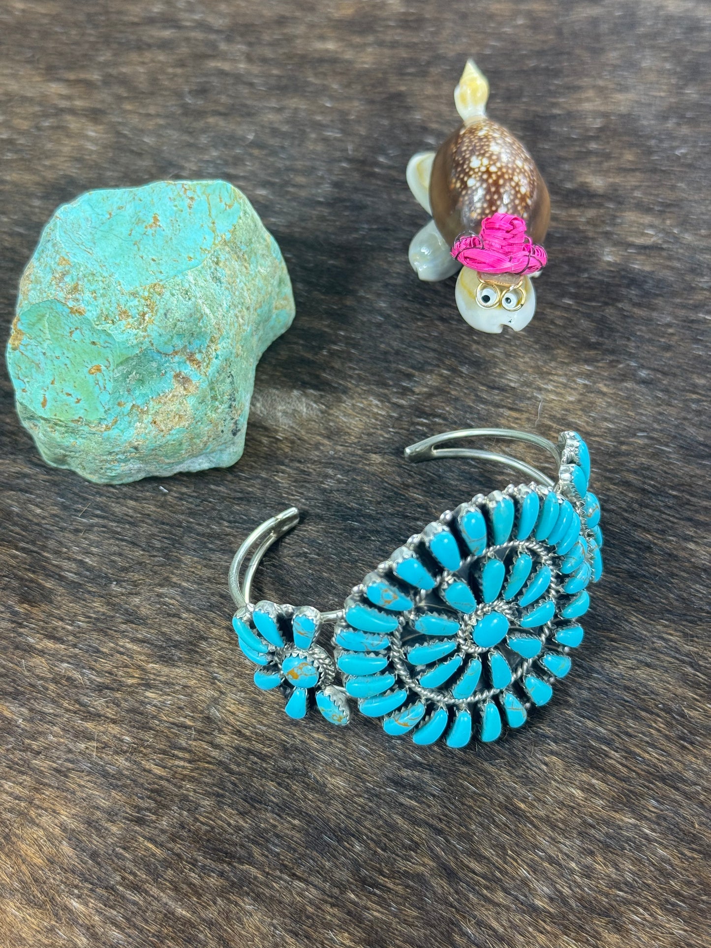 Kingman Cluster Bracelet