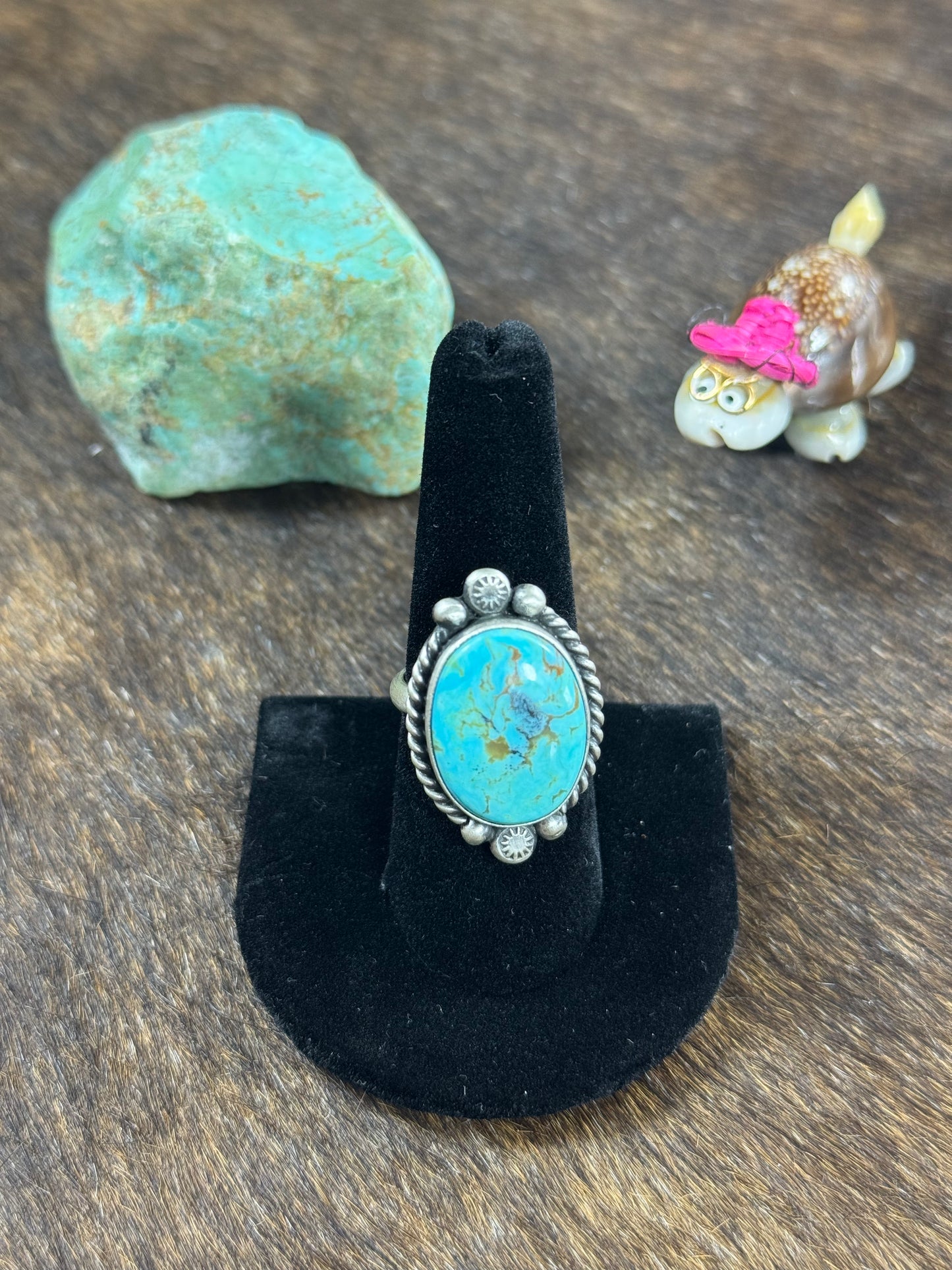 Kingman Single Stone Ring