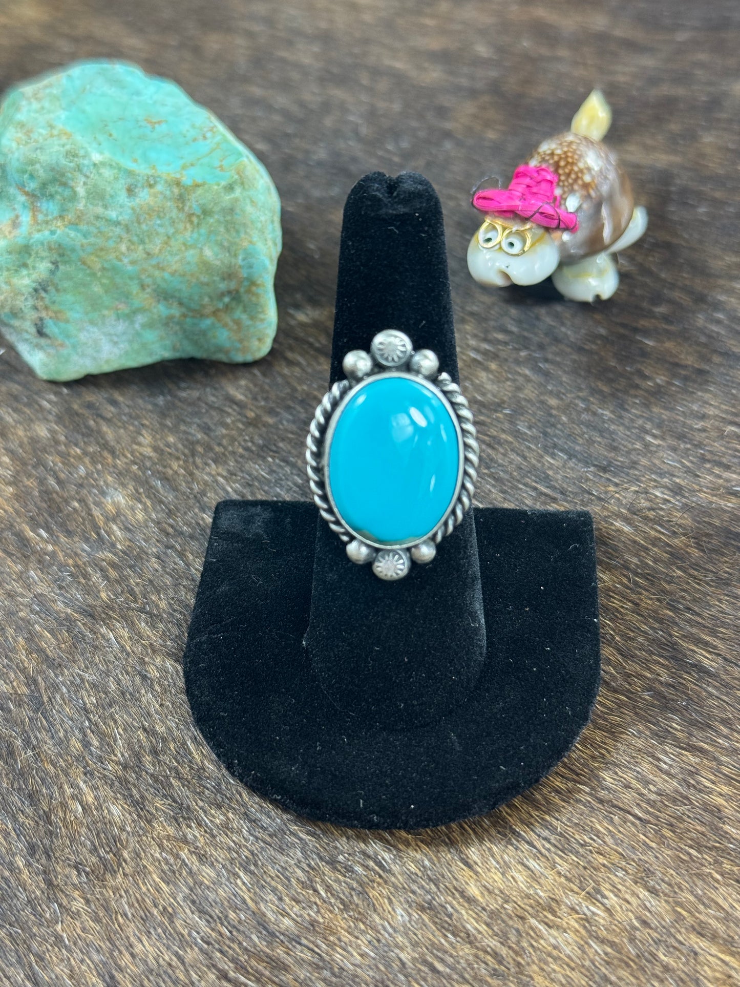 Kingman Single Stone Ring