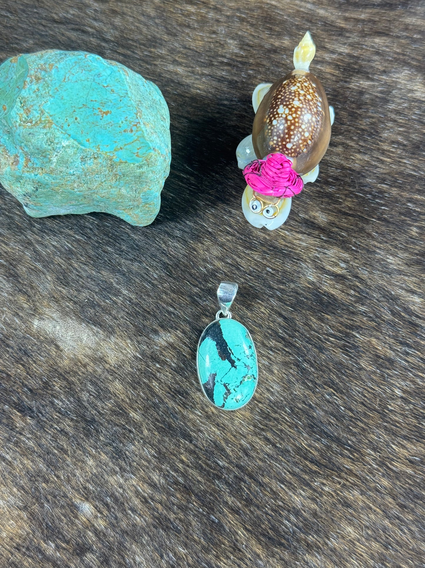 Tibetan Turquoise Pendants