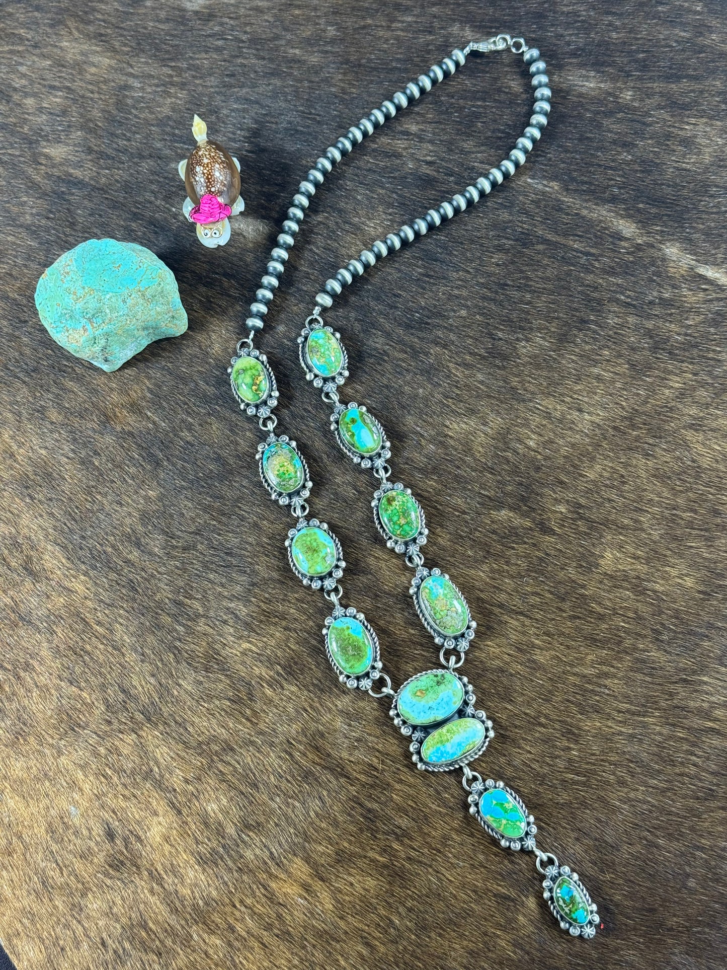 Sonoran Gold Lariat Necklace