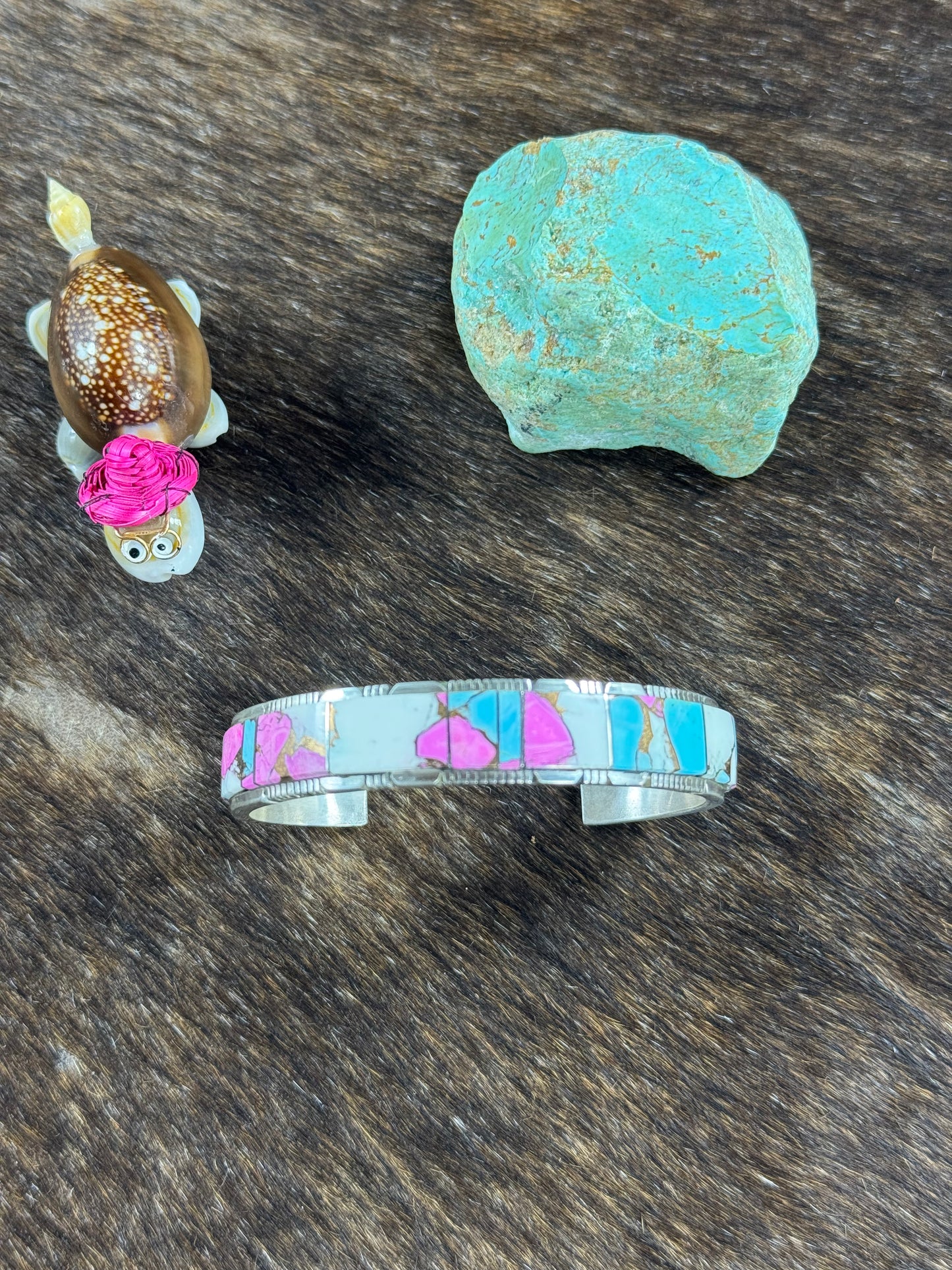 Cotton Candy Inlay Bracelet