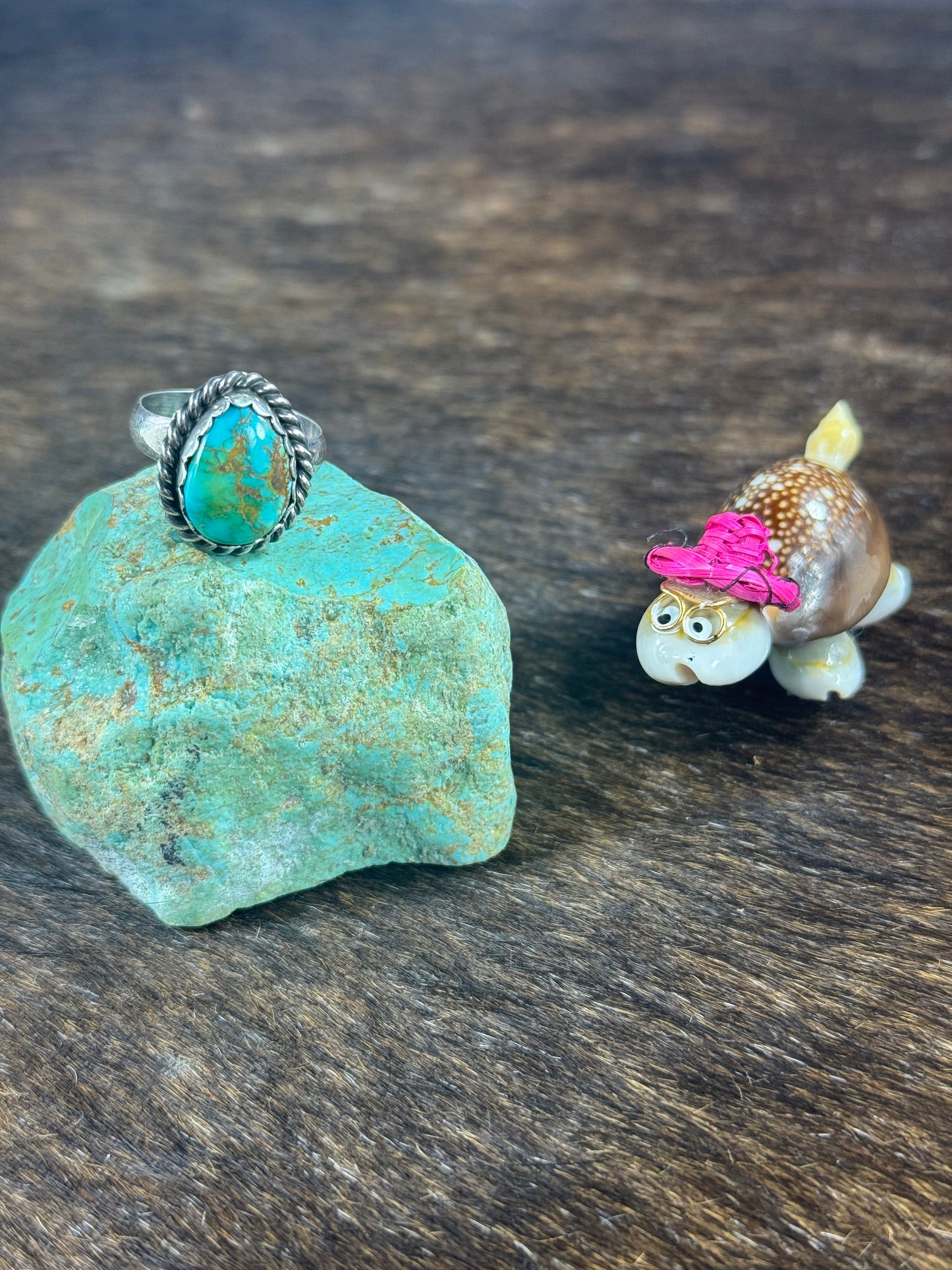 High Grade Kingman Turquoise Ring