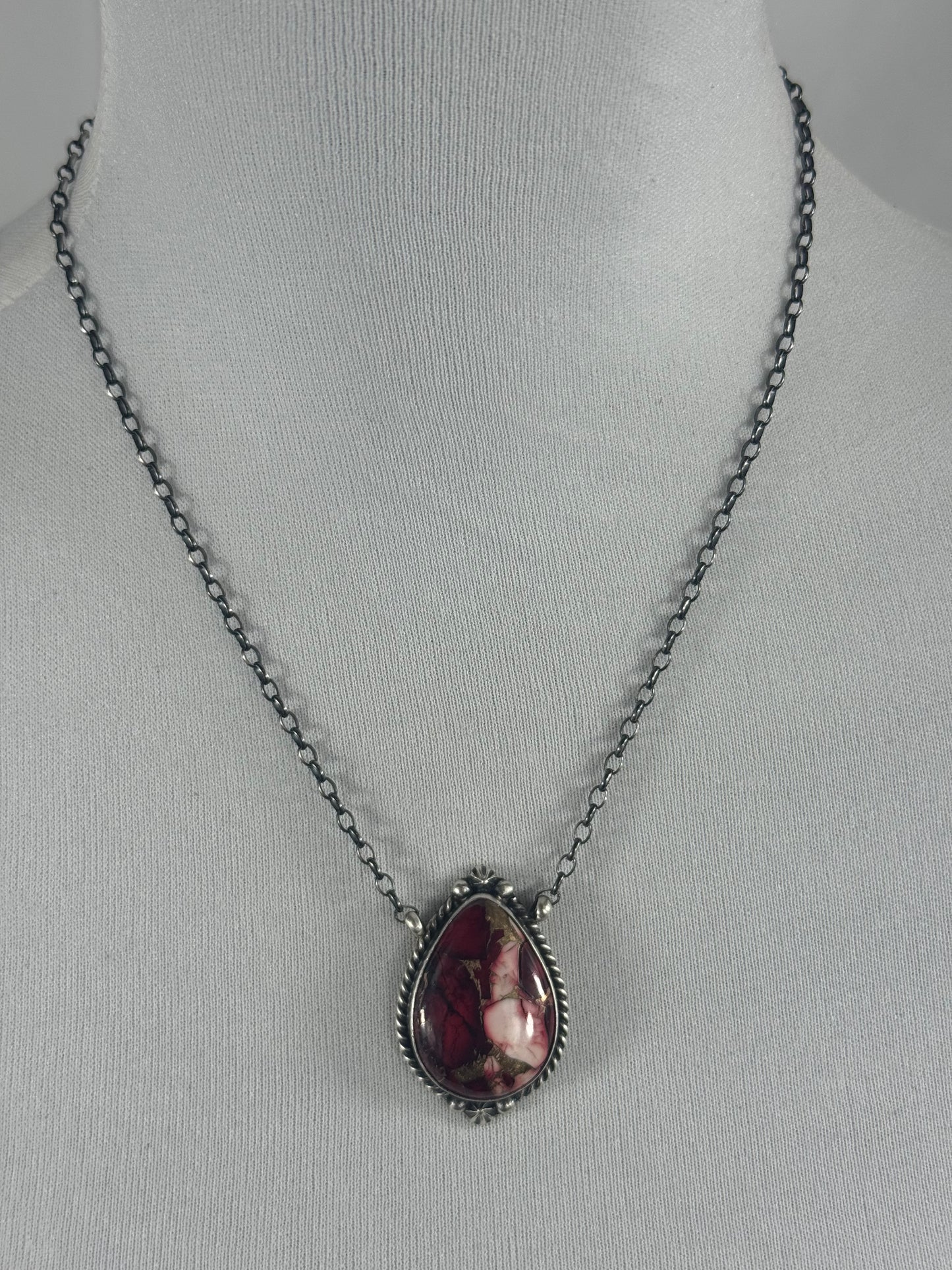 Dalia Rose Fixed Pendant Necklace