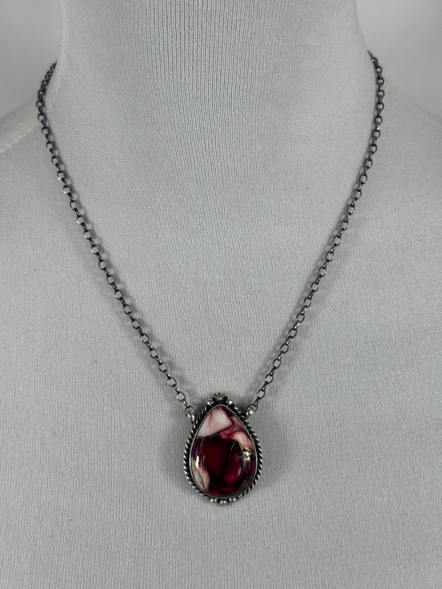 Dalia Rose Fixed Pendant Necklace