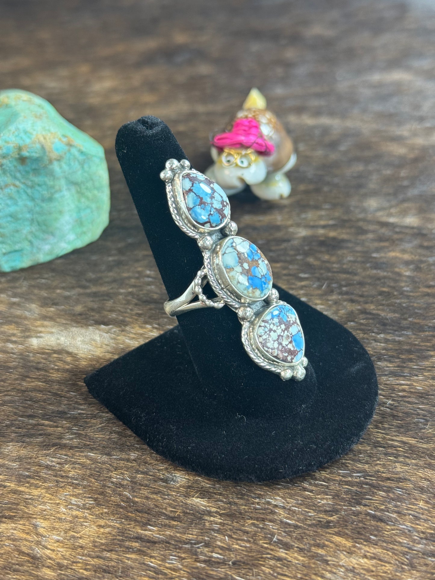 3 Stone Golden Hills Ring
