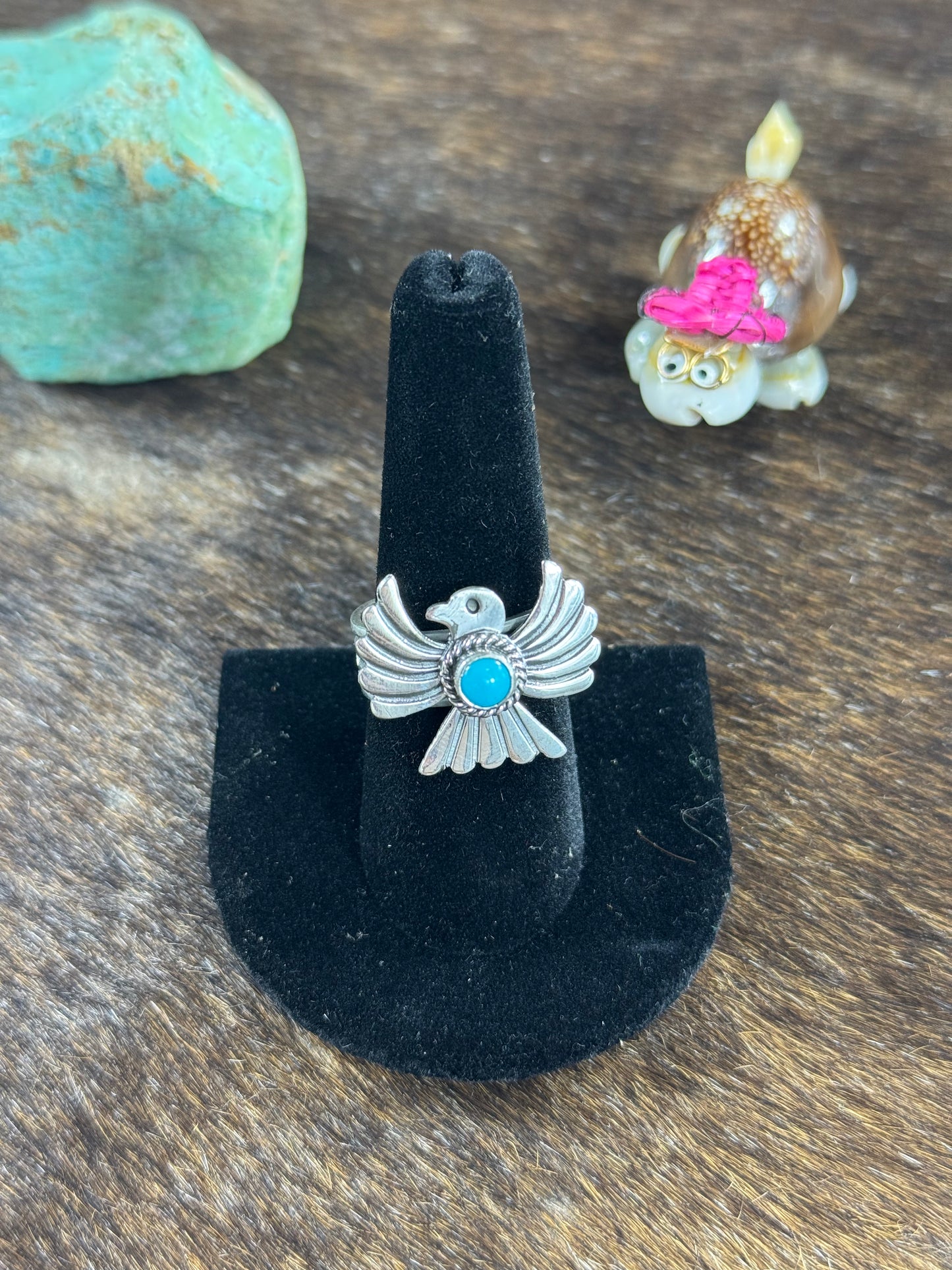 DELAYNE REEVES Kingman Thunderbird Ring (Size 10)