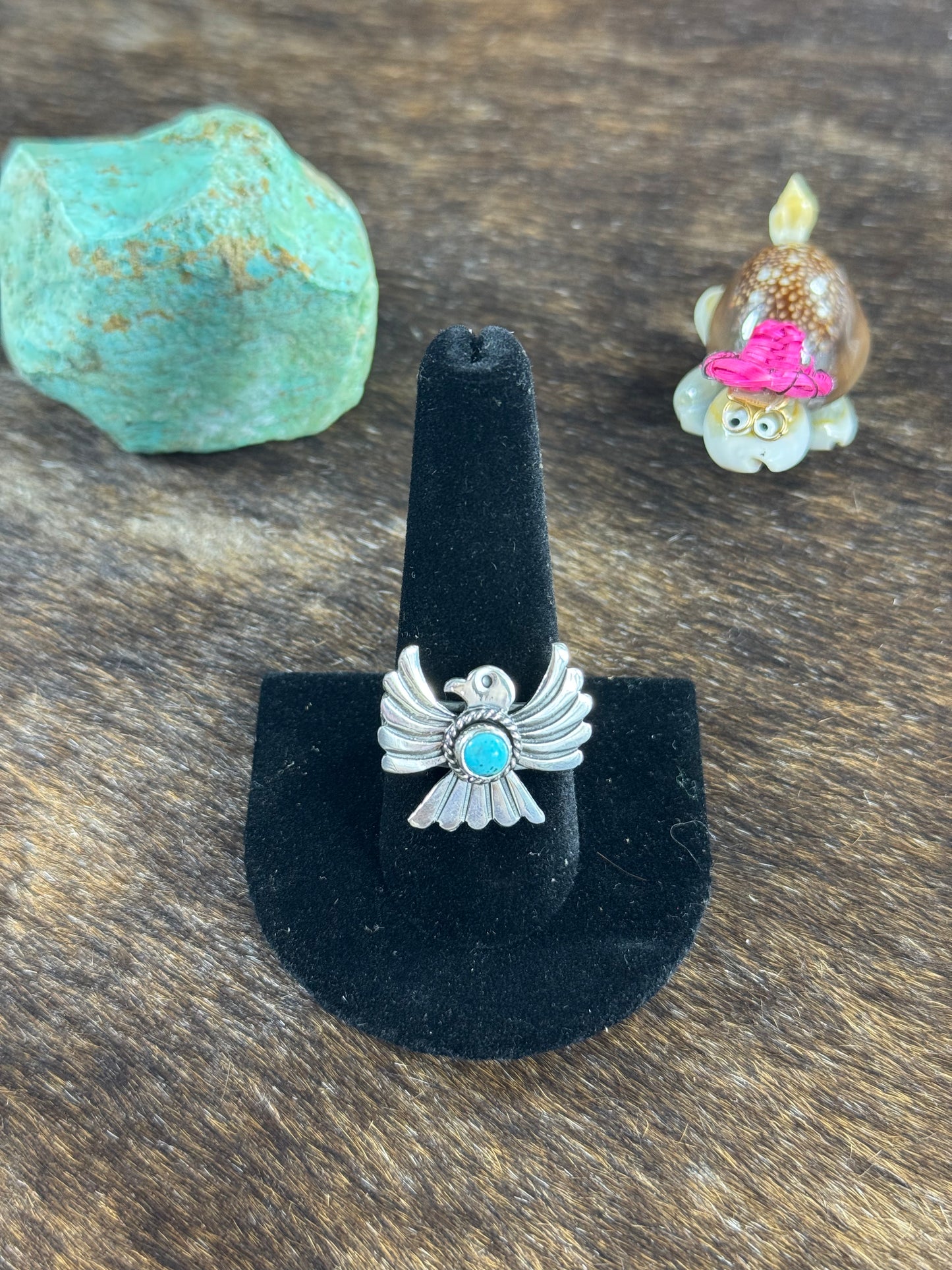 DELAYNE REEVES Kingman Thunderbird Ring (Size 10)
