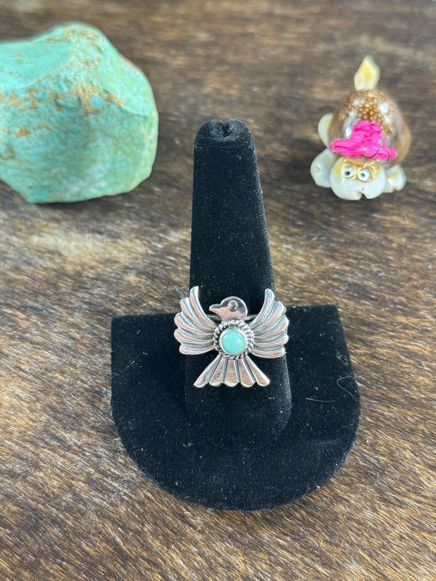 DELAYNE REEVES Kingman Thunderbird Ring (Size 10)