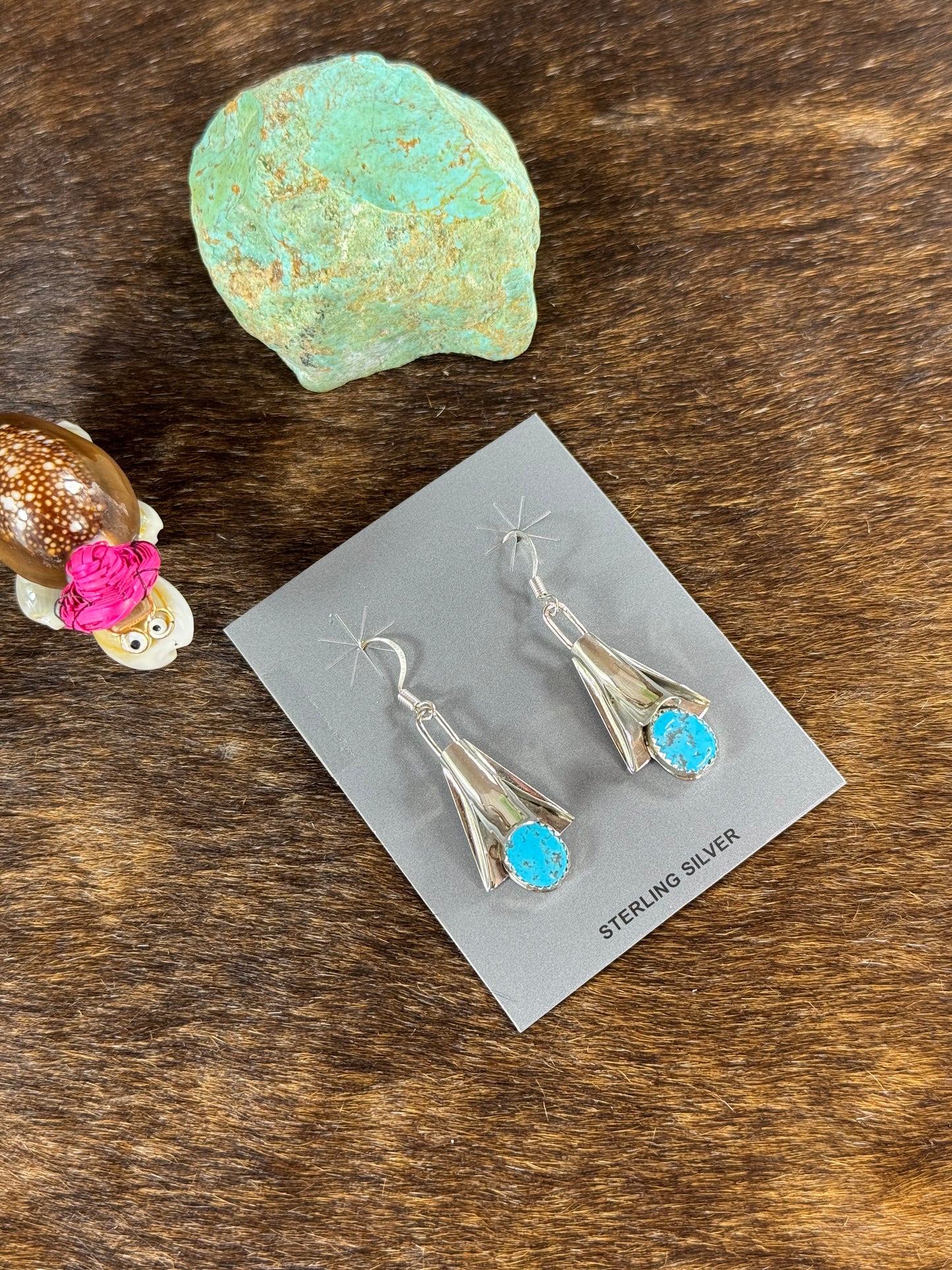 Sleeping Beauty Cone Earring