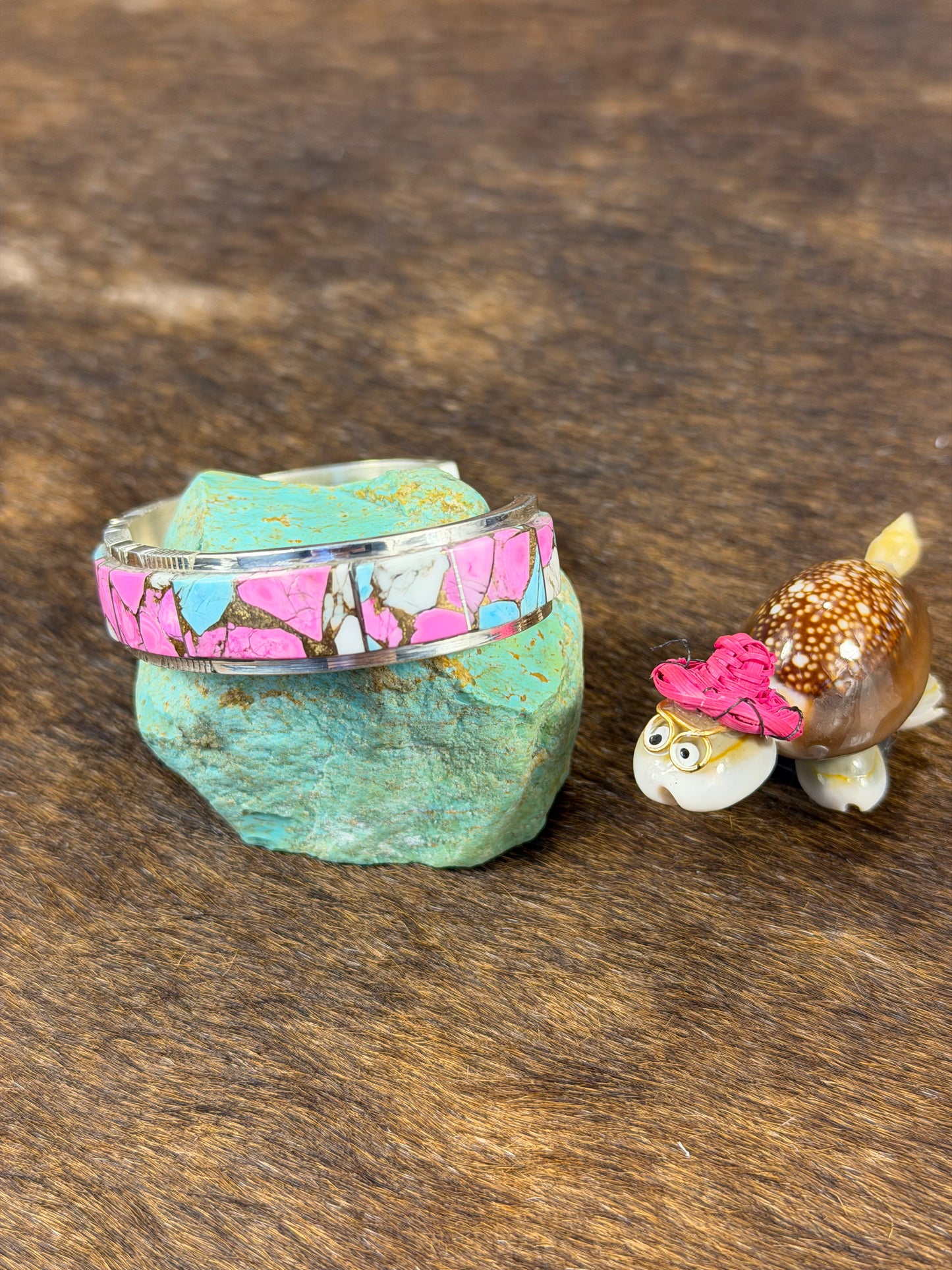 Cotton Candy Inlay Bracelet