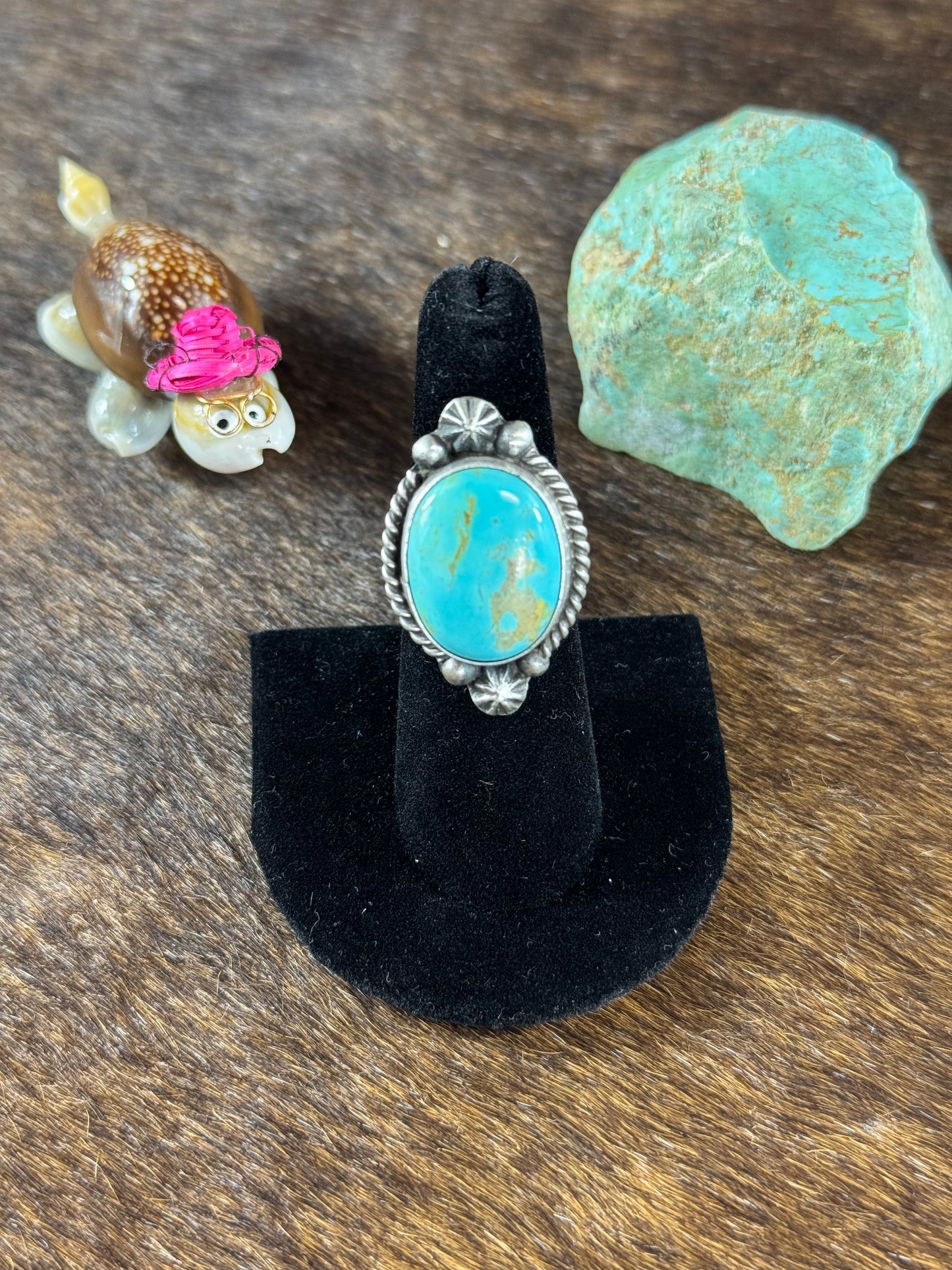 Kingman Turquoise Ring