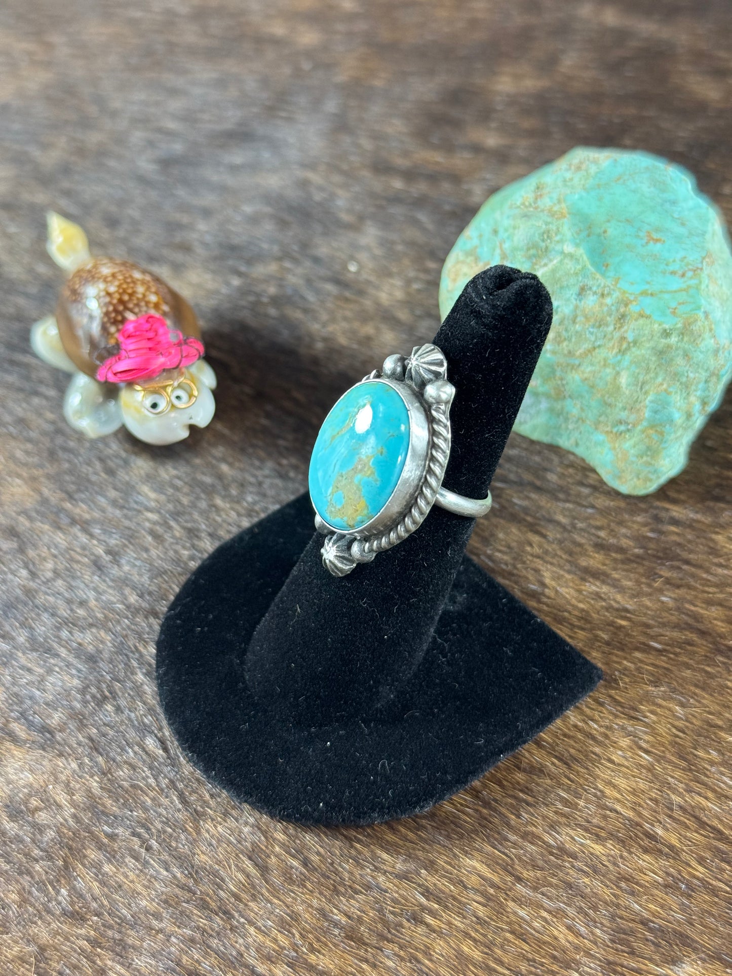 Kingman Turquoise Ring