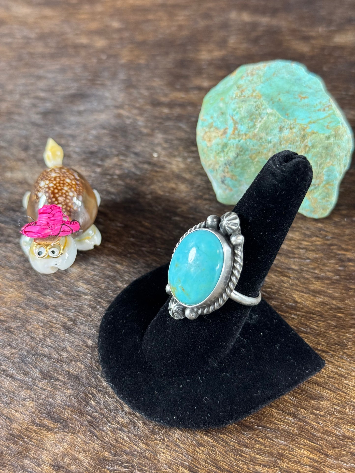 Kingman Turquoise Ring