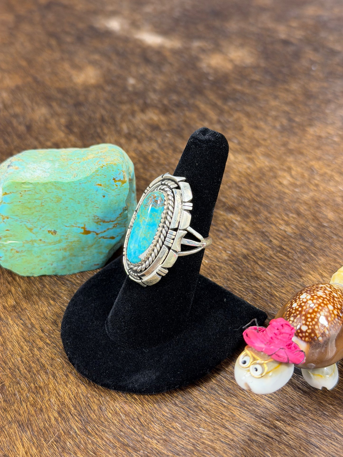 Kingman Turquoise Ring