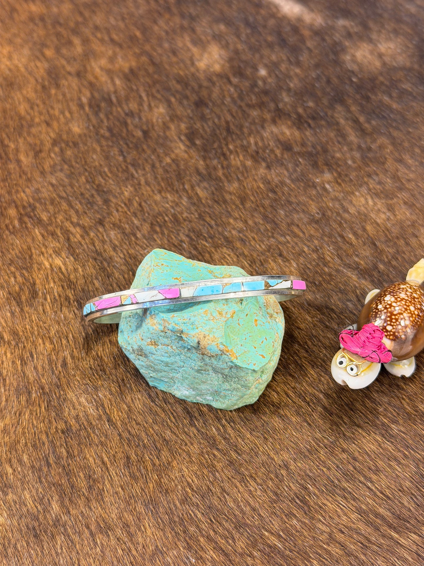 Cotton Candy Inlay Bracelet