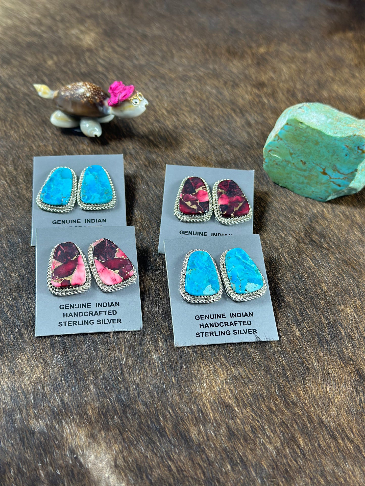 Matte Style Post Earrings