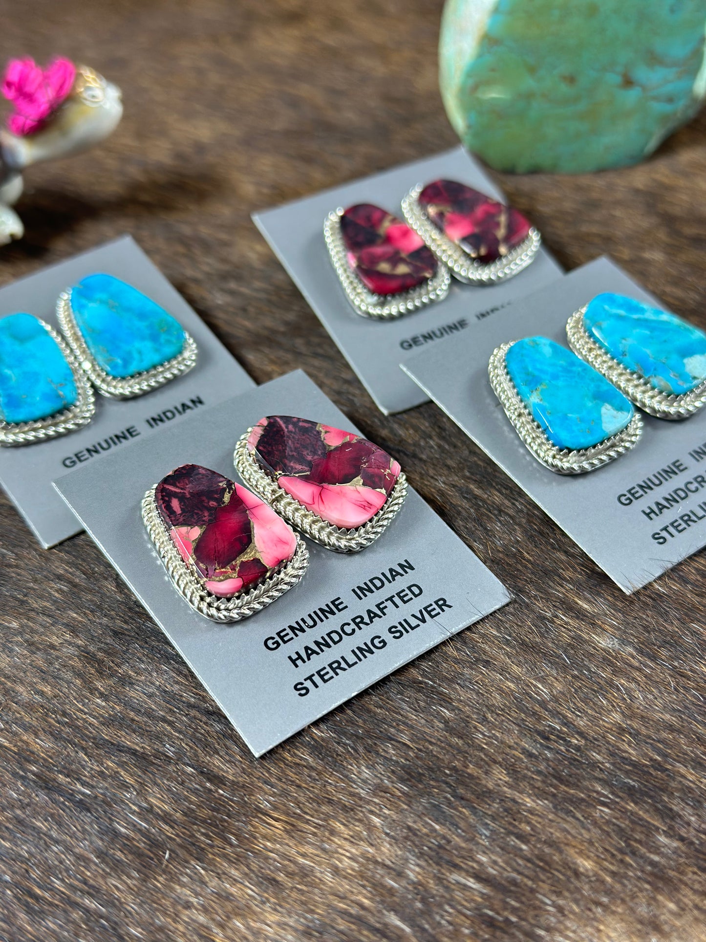 Matte Style Post Earrings