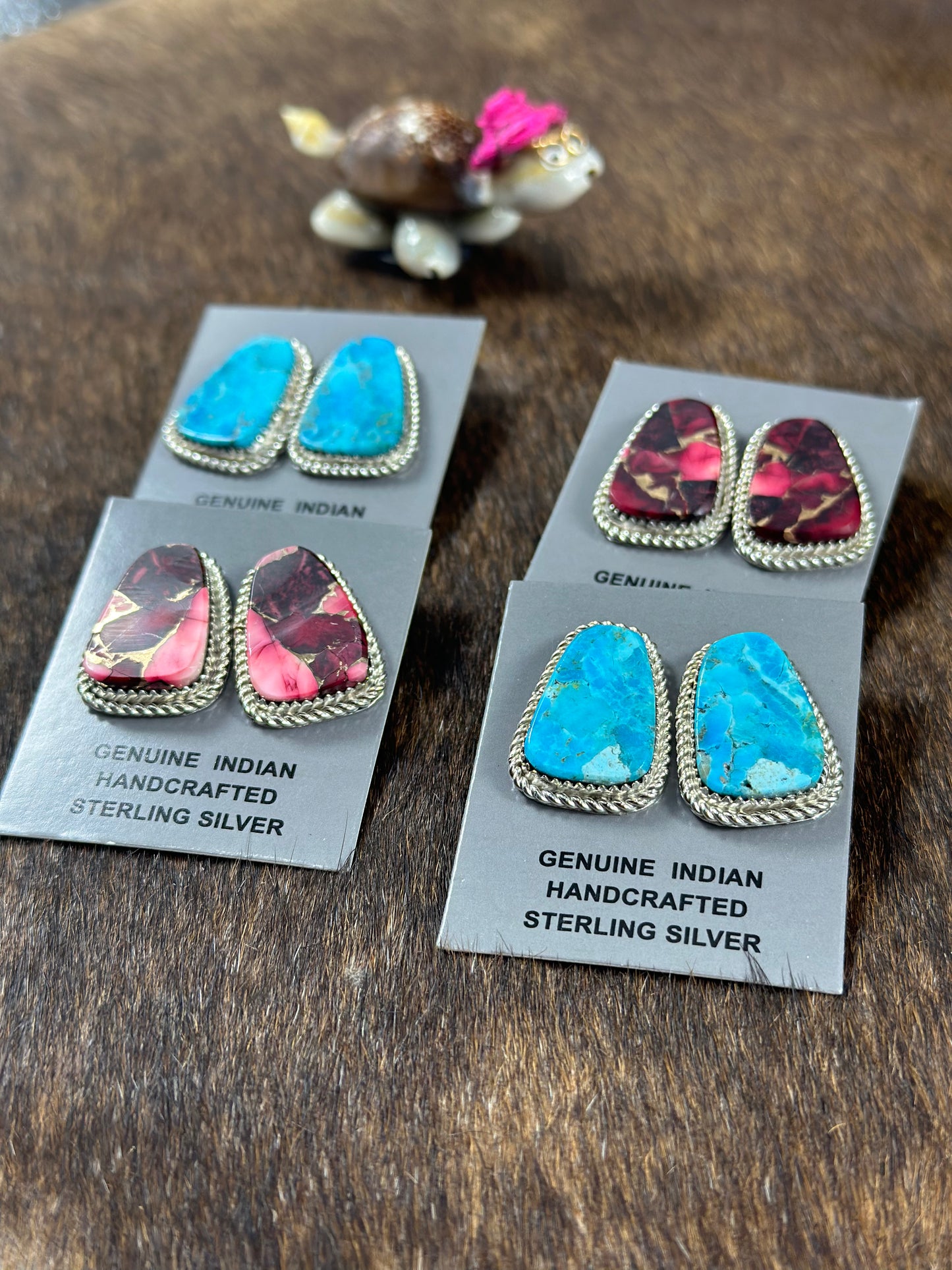 Matte Style Post Earrings