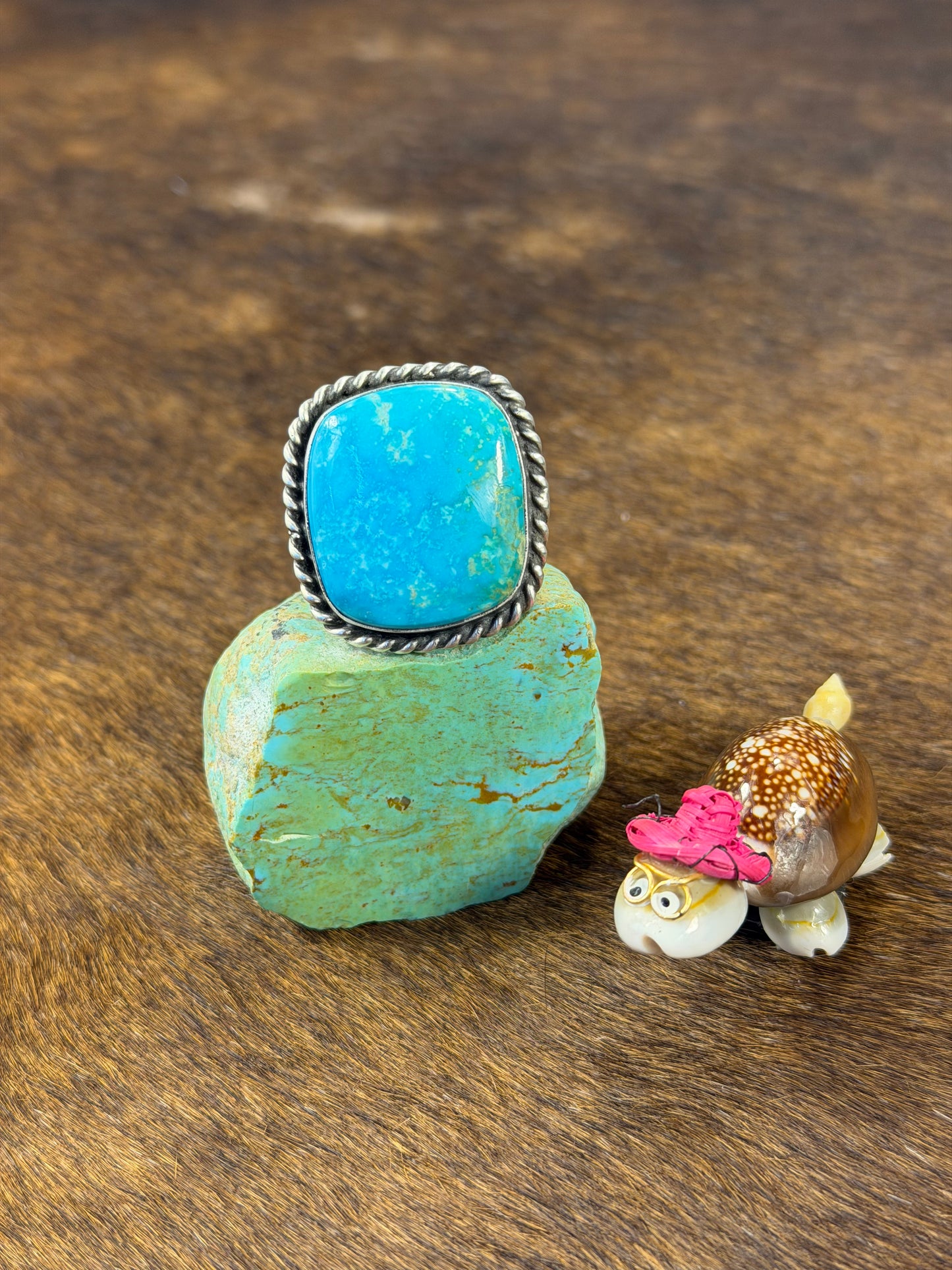 Kimgman Turquoise Square Ring