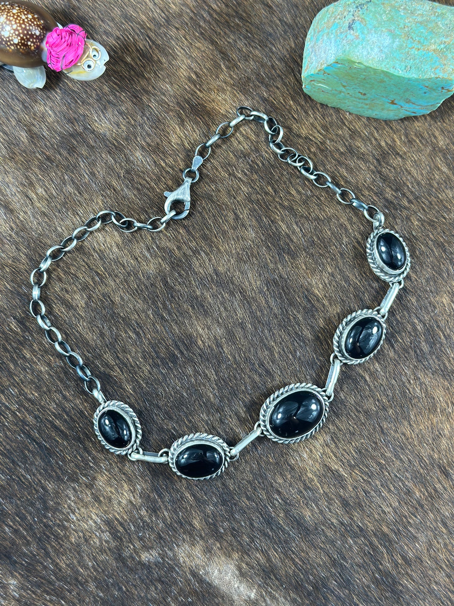 Black Onyx Choker Necklace