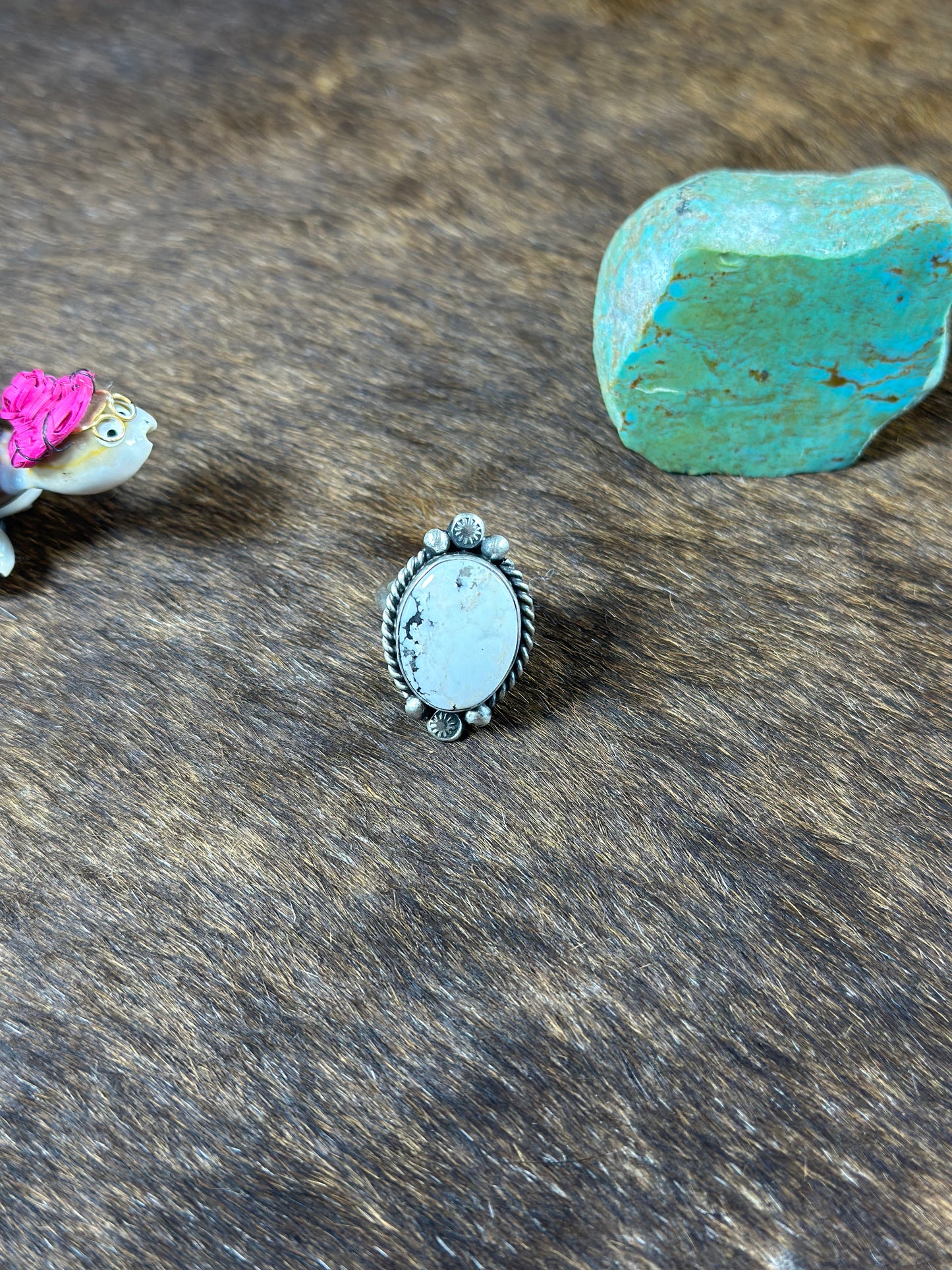 White Buffalo Ring