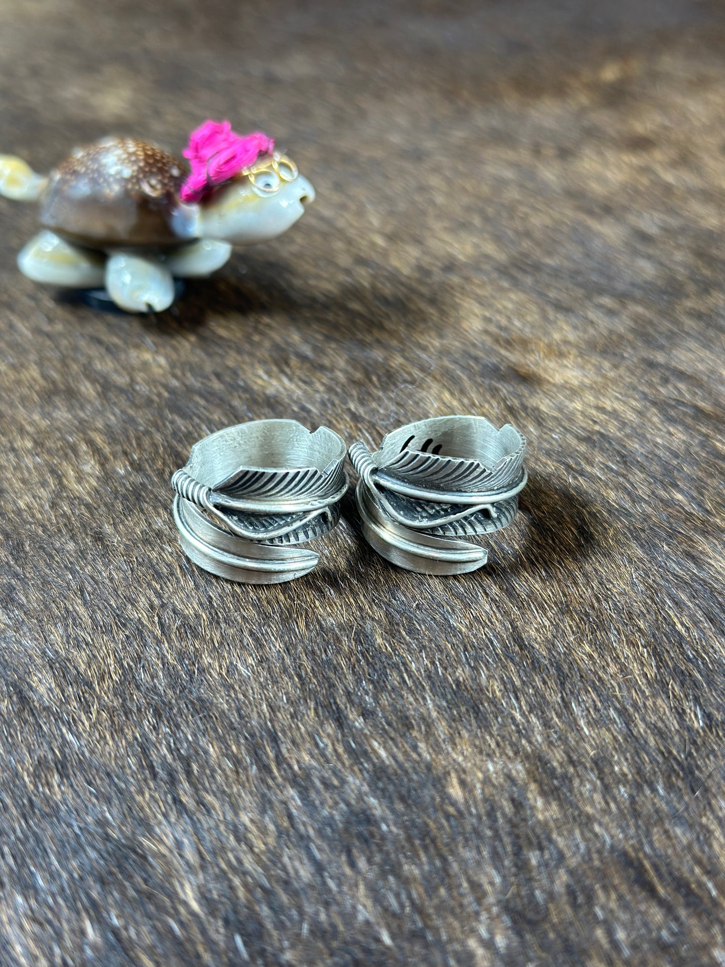 Sterling Silver Leaf Ring