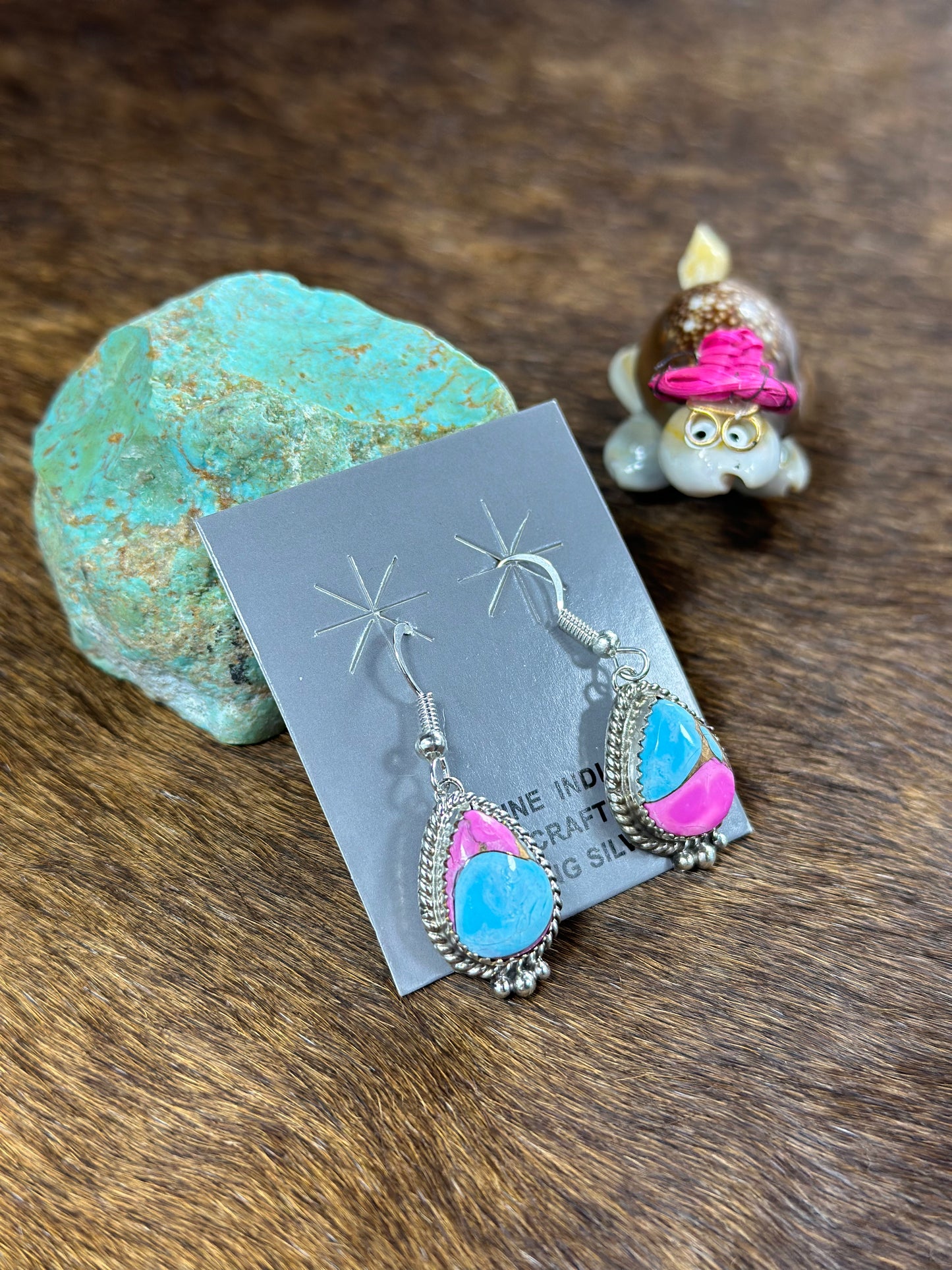 Cotton Candy Dangle Earring