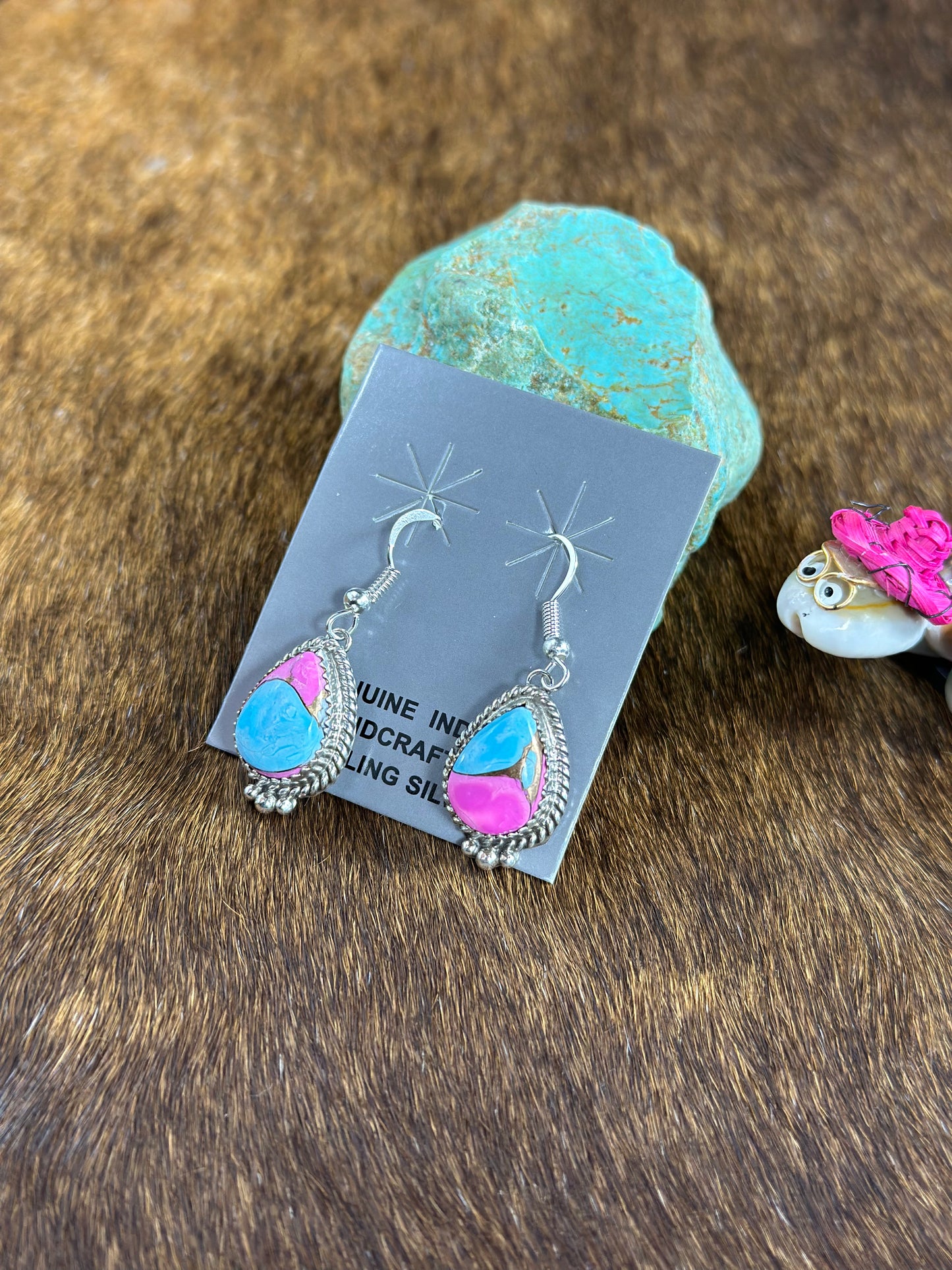 Cotton Candy Dangle Earring
